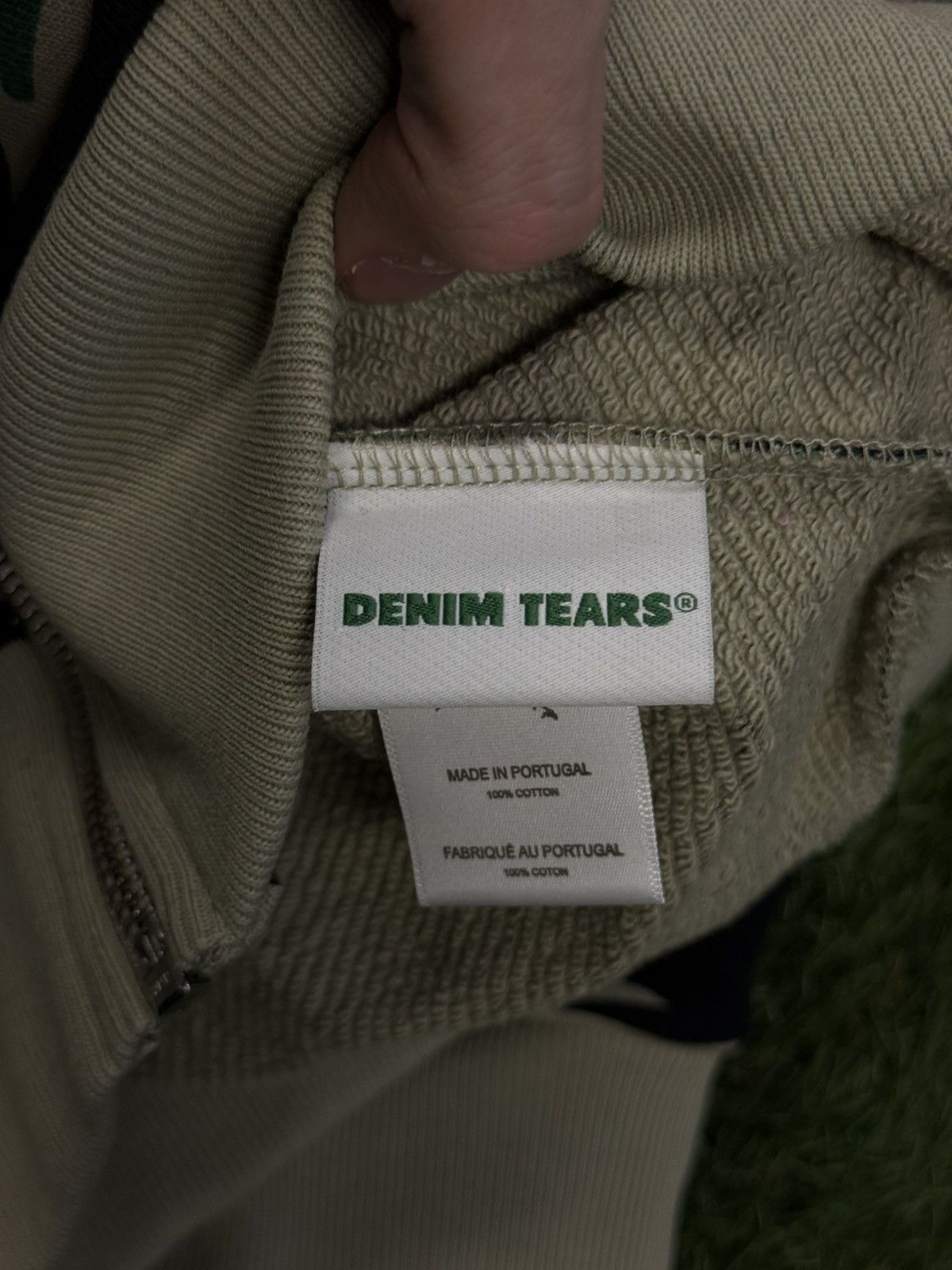 DENIM TEARS Denim Tears Cotton Wreath Hoodie Green Size Medium (NEW) Size US M / EU 48-50 / 2 - 12 Thumbnail