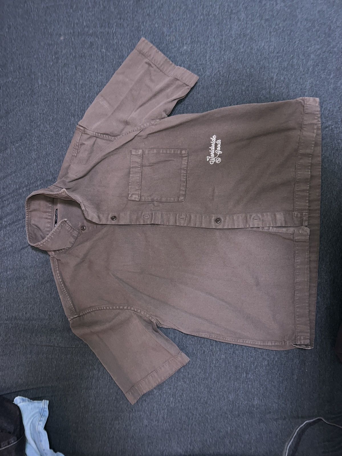 Zara Zara Brown Button Up Size US L / EU 52-54 / 3 - 2 Thumbnail