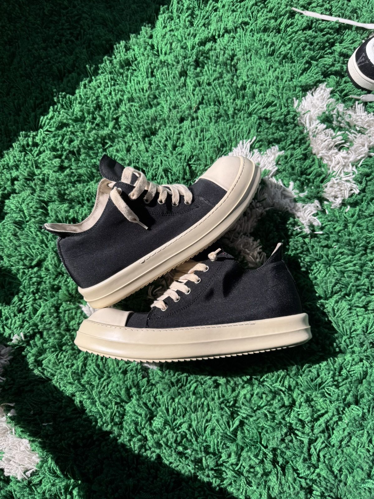 Rick Owens Rick Owens DRKSHDW Low Ramones Size US 9 / EU 42 - 1 Thumbnail