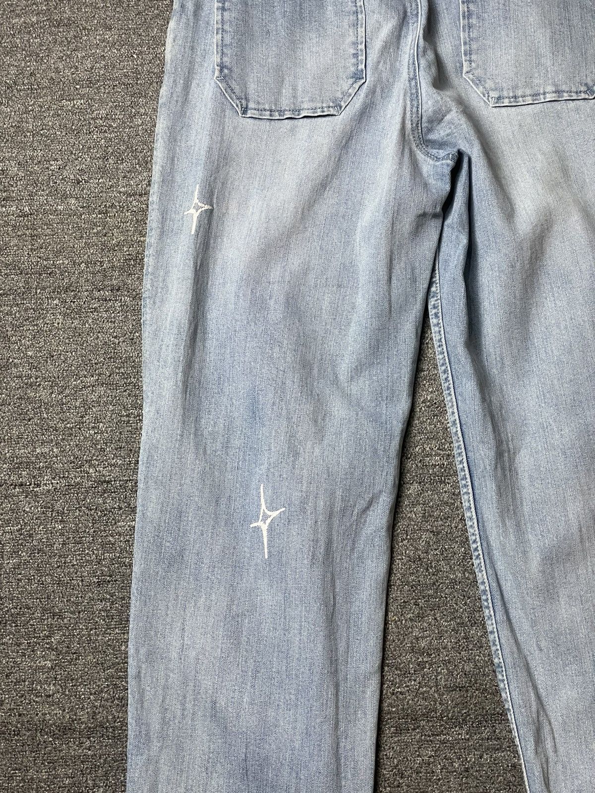 Japanese Brand × Vintage SALEM7 Morningstar Denim Jeans (92) Size US 32 / EU 48 - 15 Thumbnail