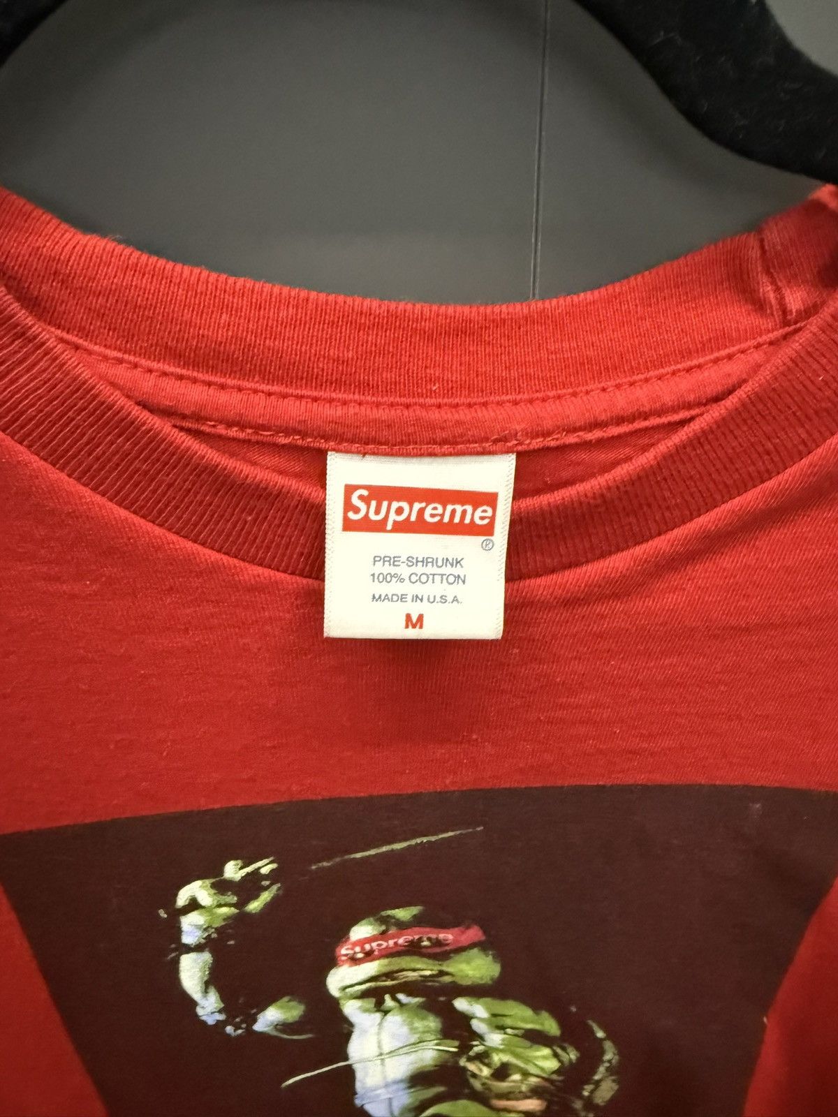 Supreme Supreme Raphael T-Shirt Red - Medium Size US M / EU 48-50 / 2 - 2 Thumbnail