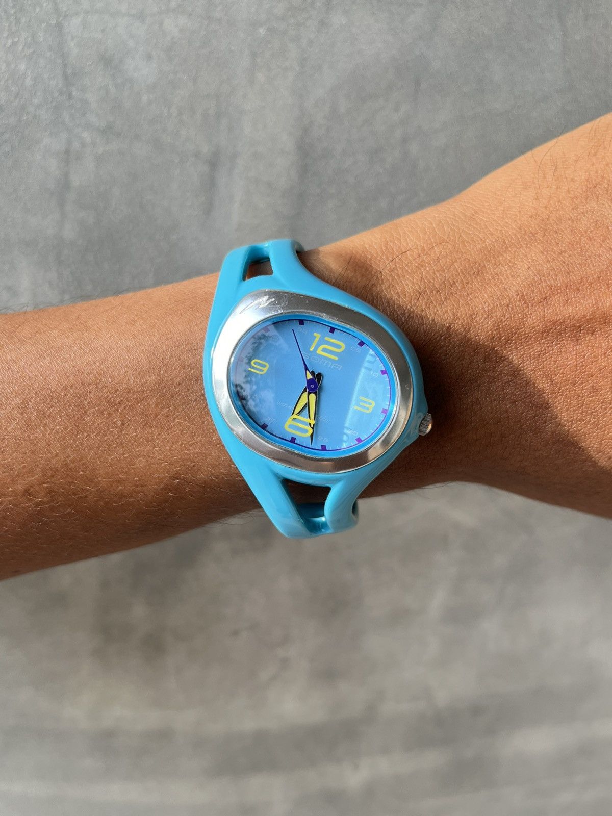 Seiko Y2k SOMA Watch Analog Baby Blue by Seiko Size ONE SIZE - 2 Thumbnail