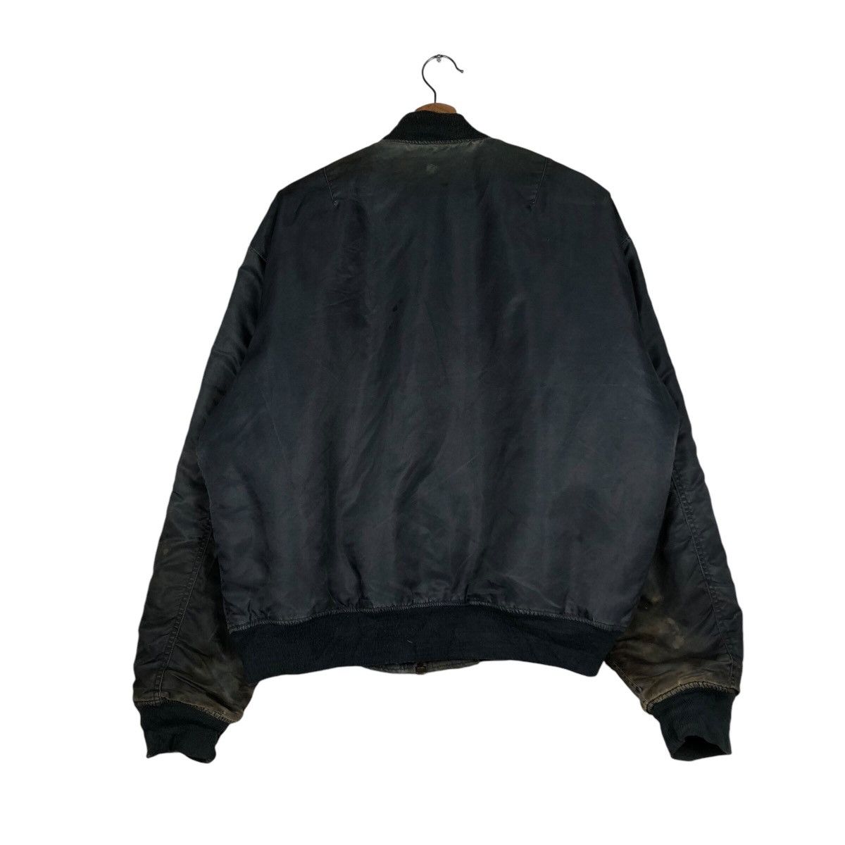 Japanese Brand 📌Vintage Fly Bomber Jacket Suntory Boss Coffee Big Logo Size US M / EU 48-50 / 2 - 9 Thumbnail