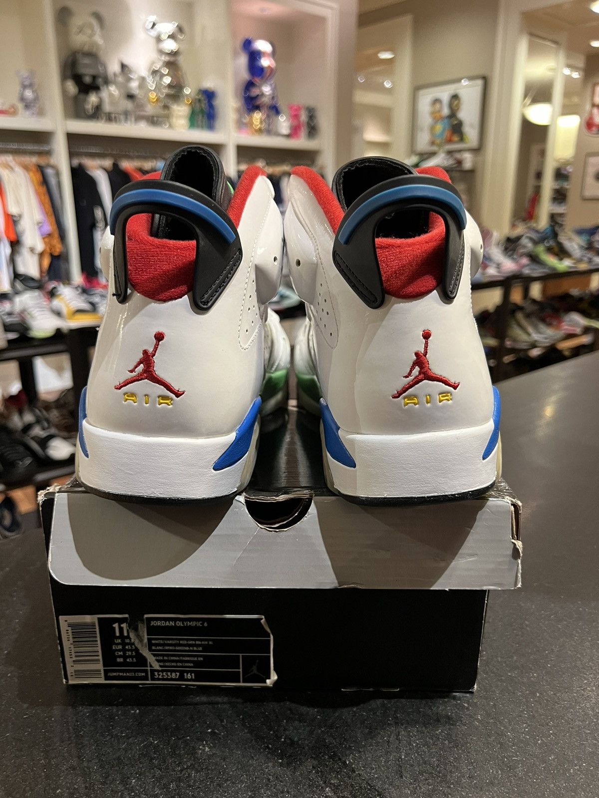 Jordan Brand Jordan 6 retro Beijing Olympics Size US 11.5 / EU 44-45 - 6 Thumbnail