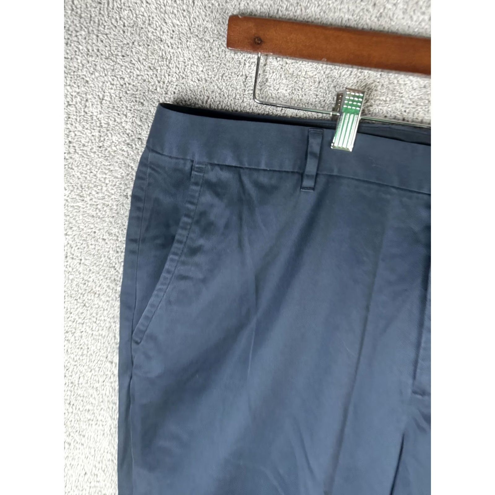 Bonobos Bonobos Pants Mens 38x32 Weekday Warrior Navy Blue Chino Flat Front Straight Leg Casual Dress Size US 38 / EU 54 - 2 Thumbnail