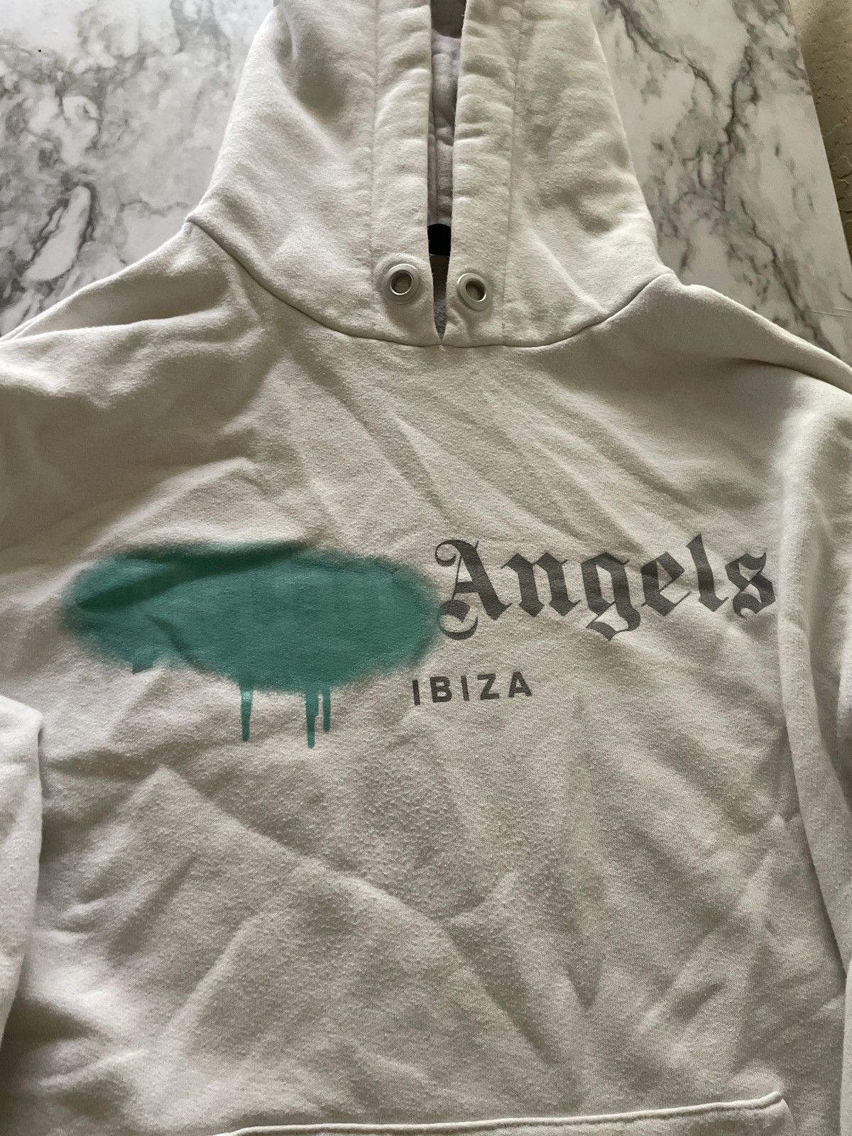 Palm Angels Palm Angels Ibiza Sprayed Hoodie (Rare) Size US XS / EU 42 / 0 - 2 Thumbnail