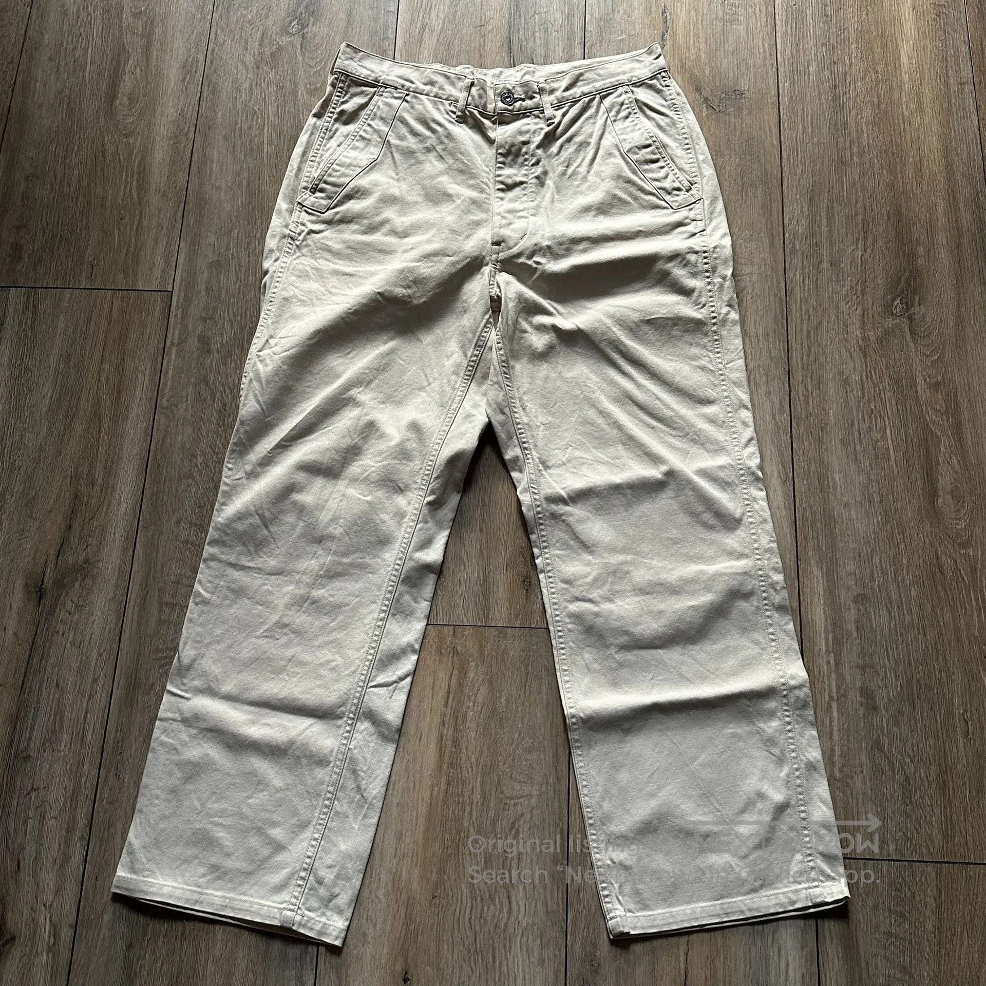 PHIGVEL MAKERS & Co. Phigvel Paris Buckle Trousers. Size US 33 - 3 Thumbnail