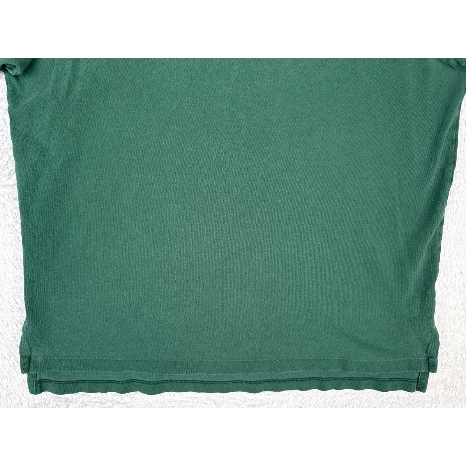 Ralph Lauren VINTAGE Ralph Lauren Polo Shirt Adult XL Green 100% Cotton, Short Sleeve, Button, Logo, Embroidered - Men's Polo Shirt, 44 Chest, Slim Fit Size US XL / EU 56 / 4 - 5 Thumbnail
