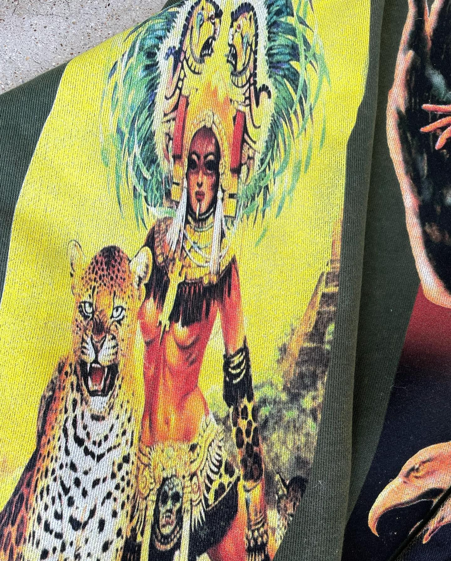 Japanese Brand Hominid Graphic Linen Top Hoodie Size US L / EU 52-54 / 3 - 5 Thumbnail