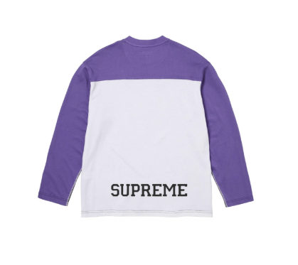 Supreme Supreme Split L/S Football Top Black • XXL Size US XXL / EU 58 / 5 - 2 Thumbnail
