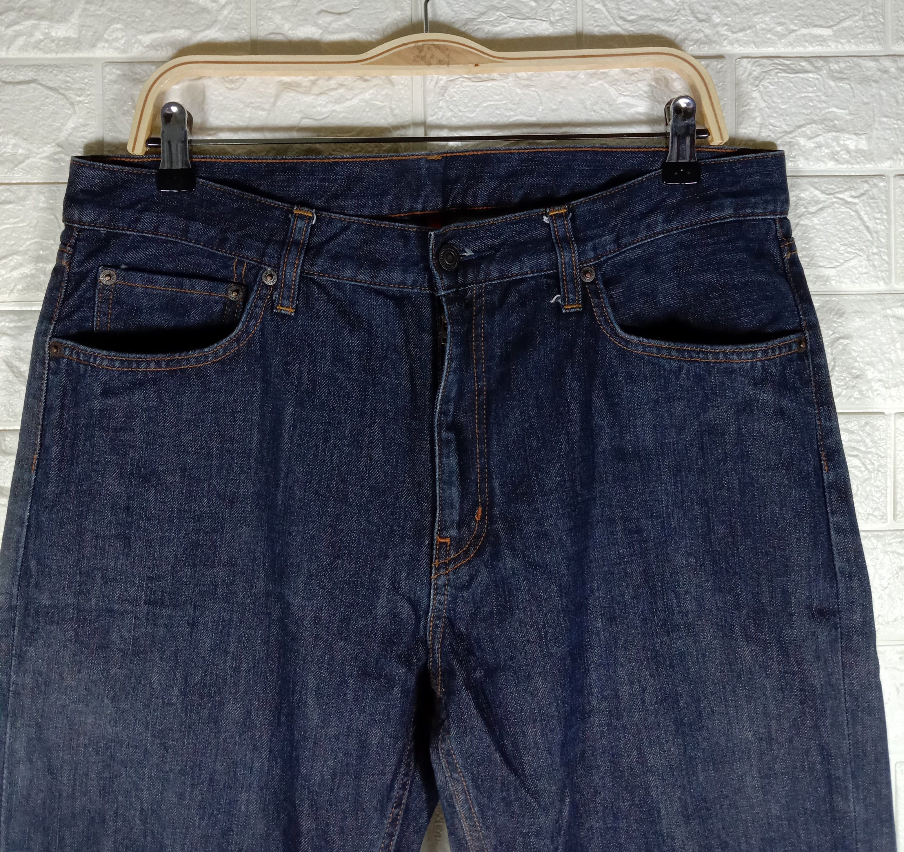 Uniqlo Japanese Brand Uniqlo Indigo Blue Jeans Size US 36 / EU 52 - 2 Thumbnail