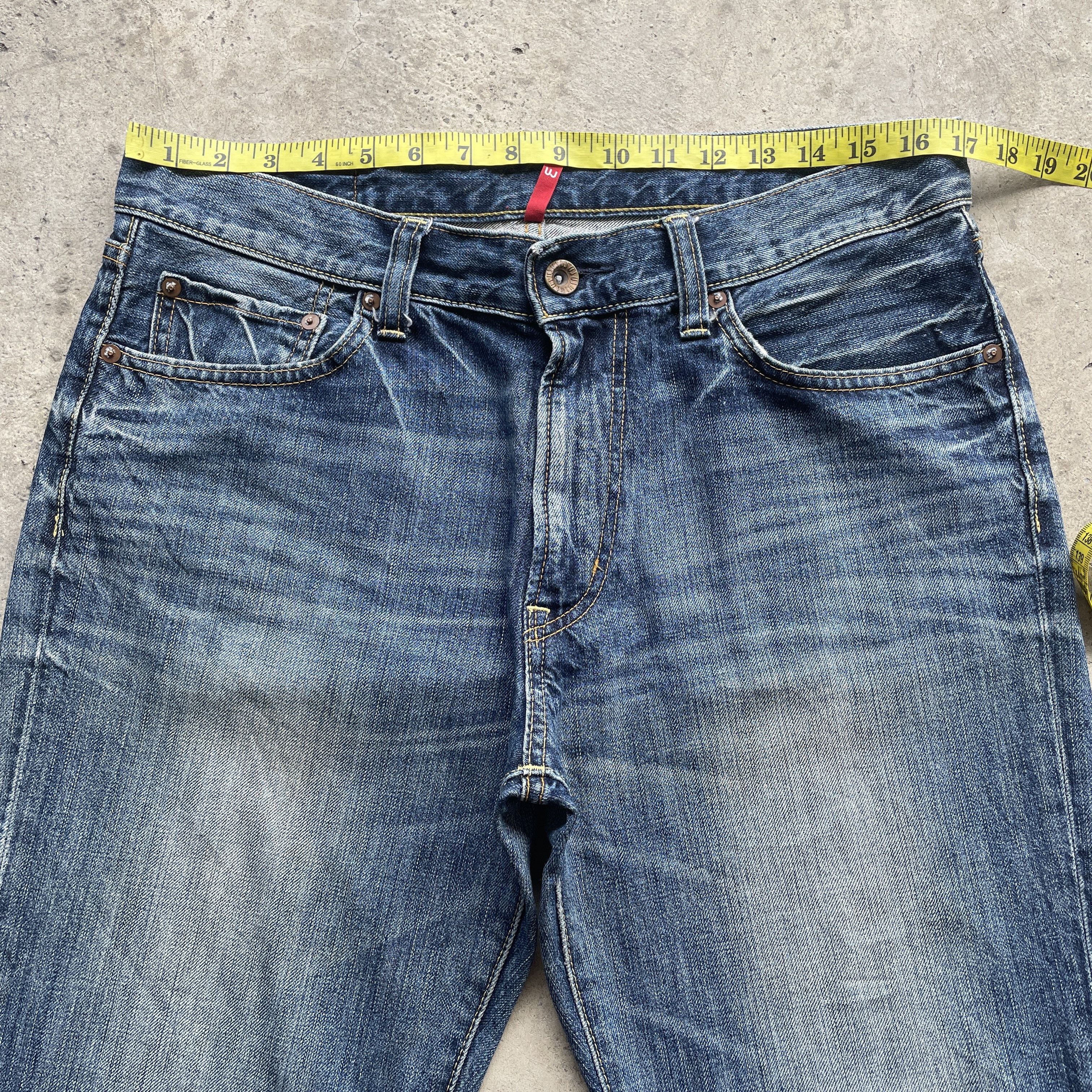 Japanese Brand W34 VINTAGE JAPANESE DISTRESSED JEANS FADED DENIM PANTS Size US 34 / EU 50 - 5 Thumbnail
