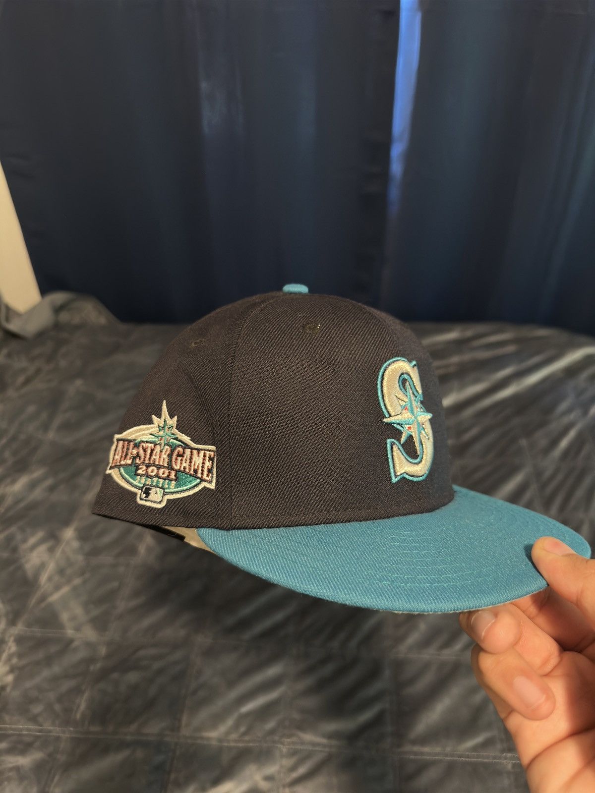 New Era New Era Seattle Mariners 7 7/8 Fitted Hat Size ONE SIZE - 1 Thumbnail