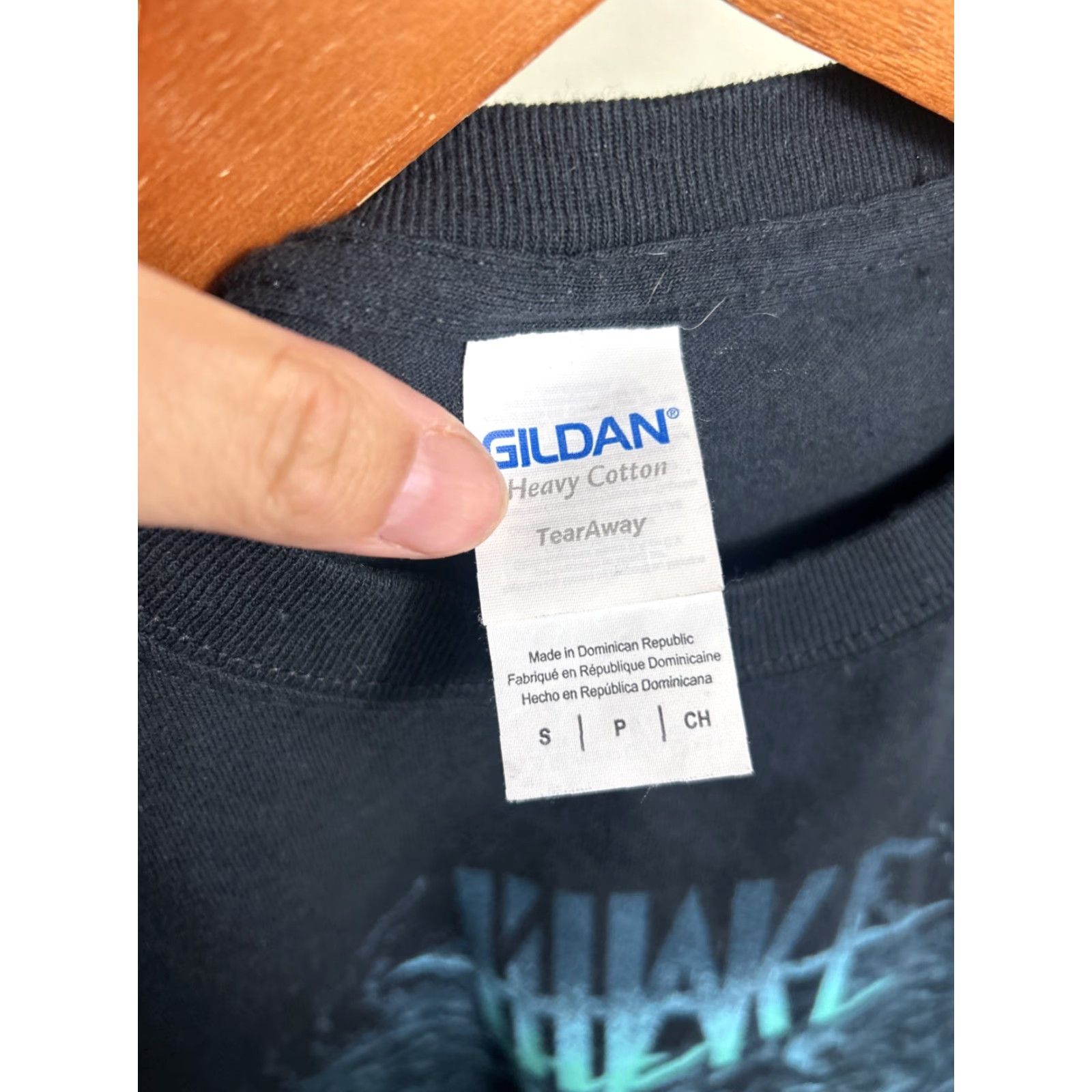 Gildan **Gildan Men's Black Short Sleeve Band T-Shirt** User: **Black Men's Gildan Short Sleeve Band T-Shirt** Size US S / EU 44-46 / 1 - 7 Thumbnail