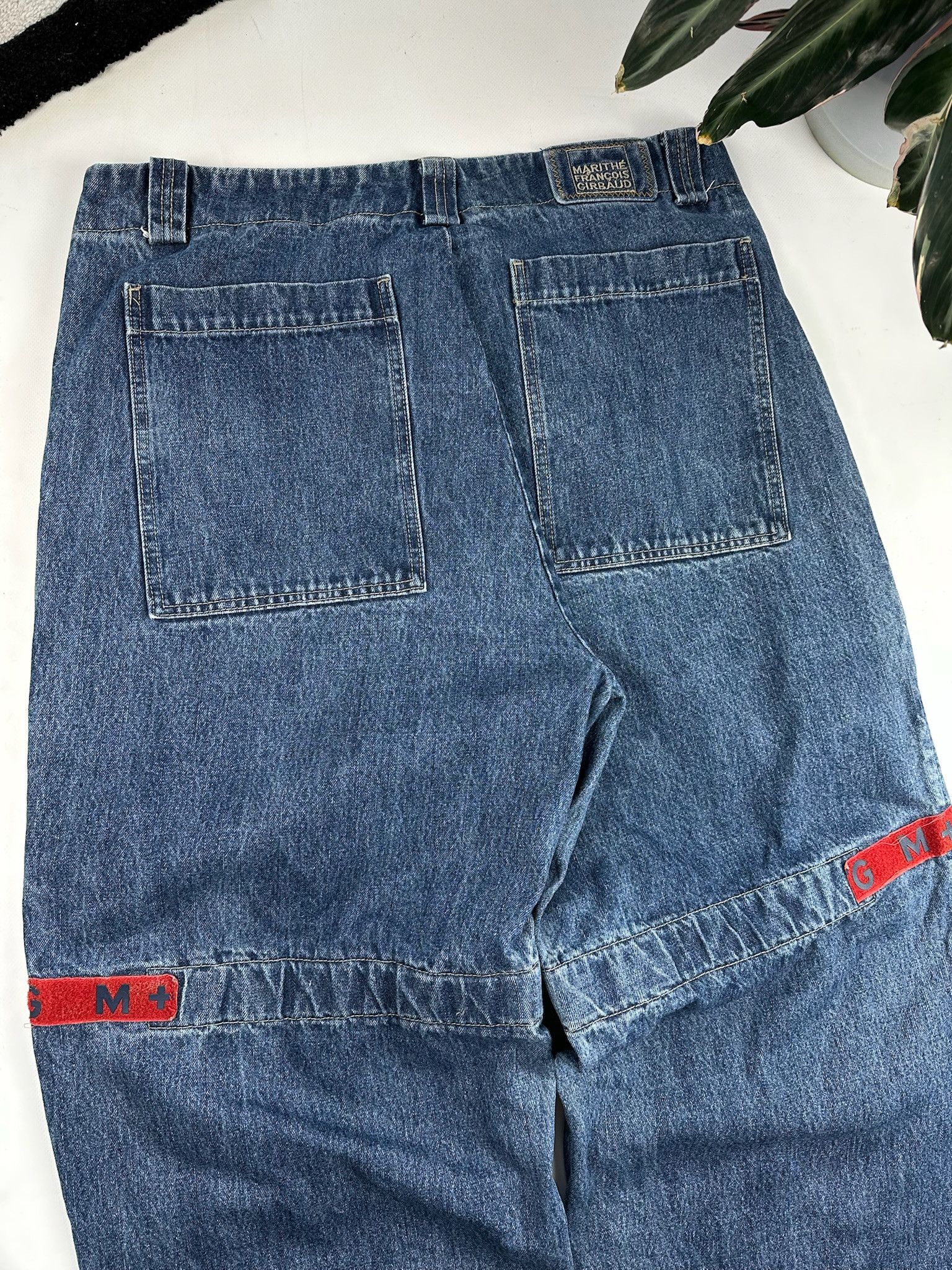 Marithe + Francois Girbaud Marithe Francois Girbaud Baggy Denim jeans Size US 38 / EU 54 - 6 Thumbnail