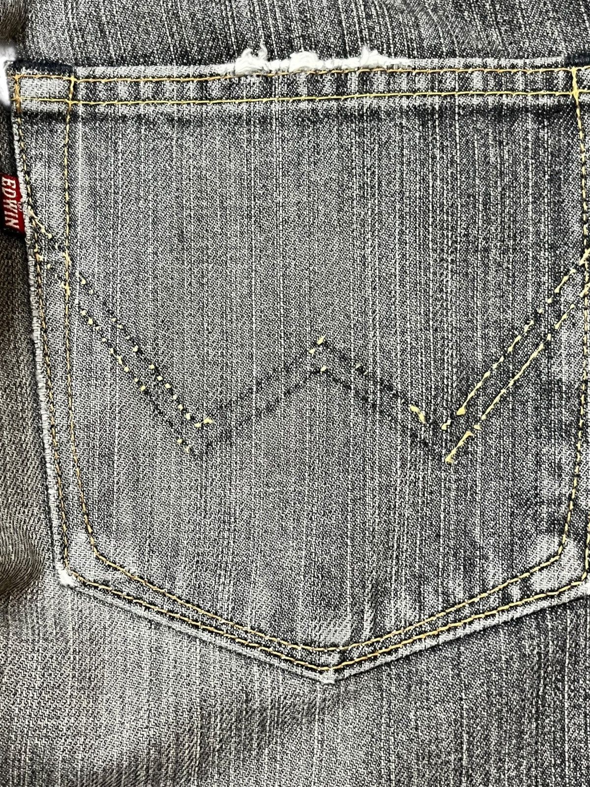 Edwin Vintage Edwin Exclusive Vintage Faded GrungeDistressed Denim Size US 32 / EU 48 - 7 Thumbnail