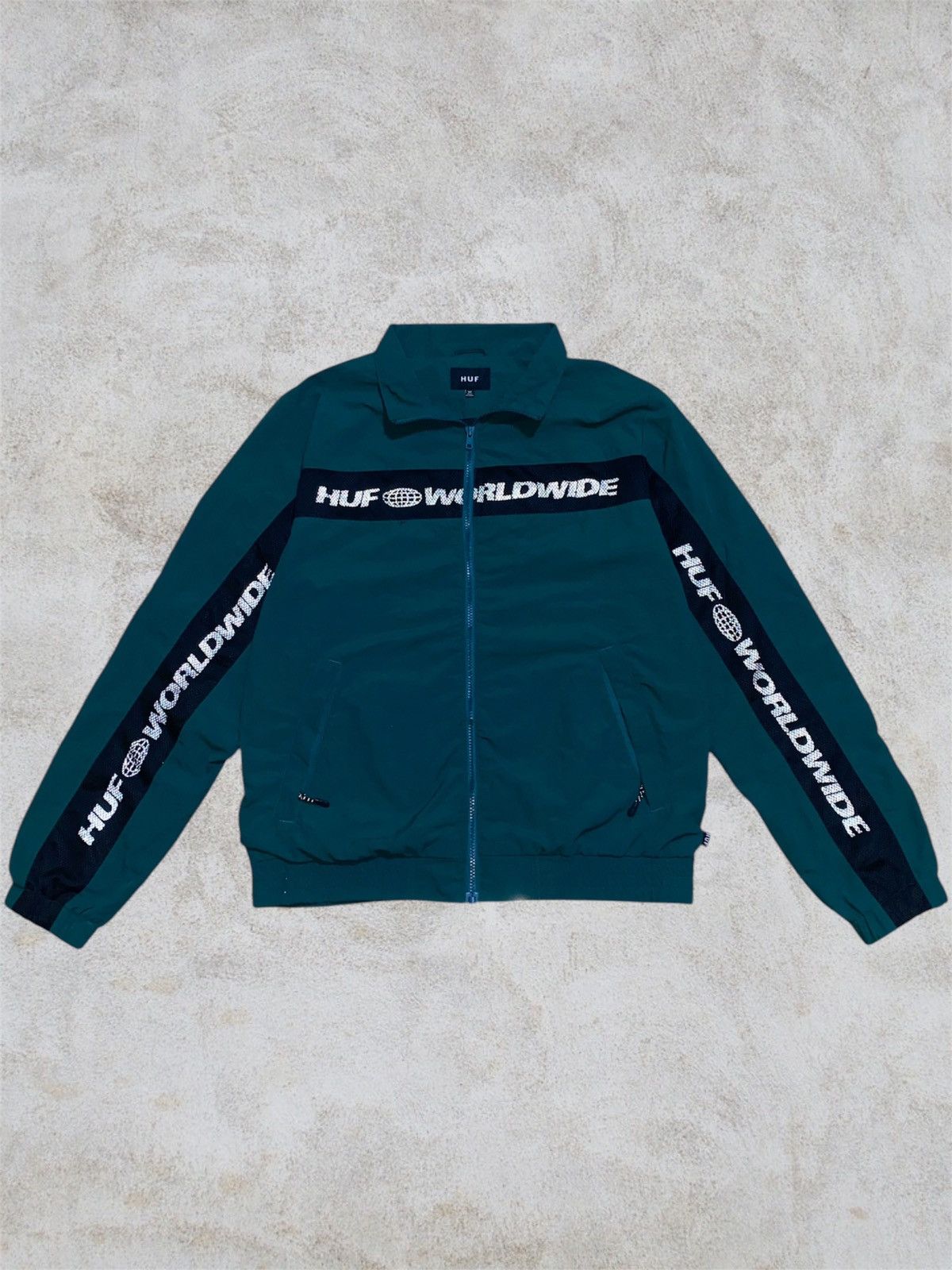 Huf huf marathon track jacket Reflektif Size US M / EU 48-50 / 2 - 1 Thumbnail