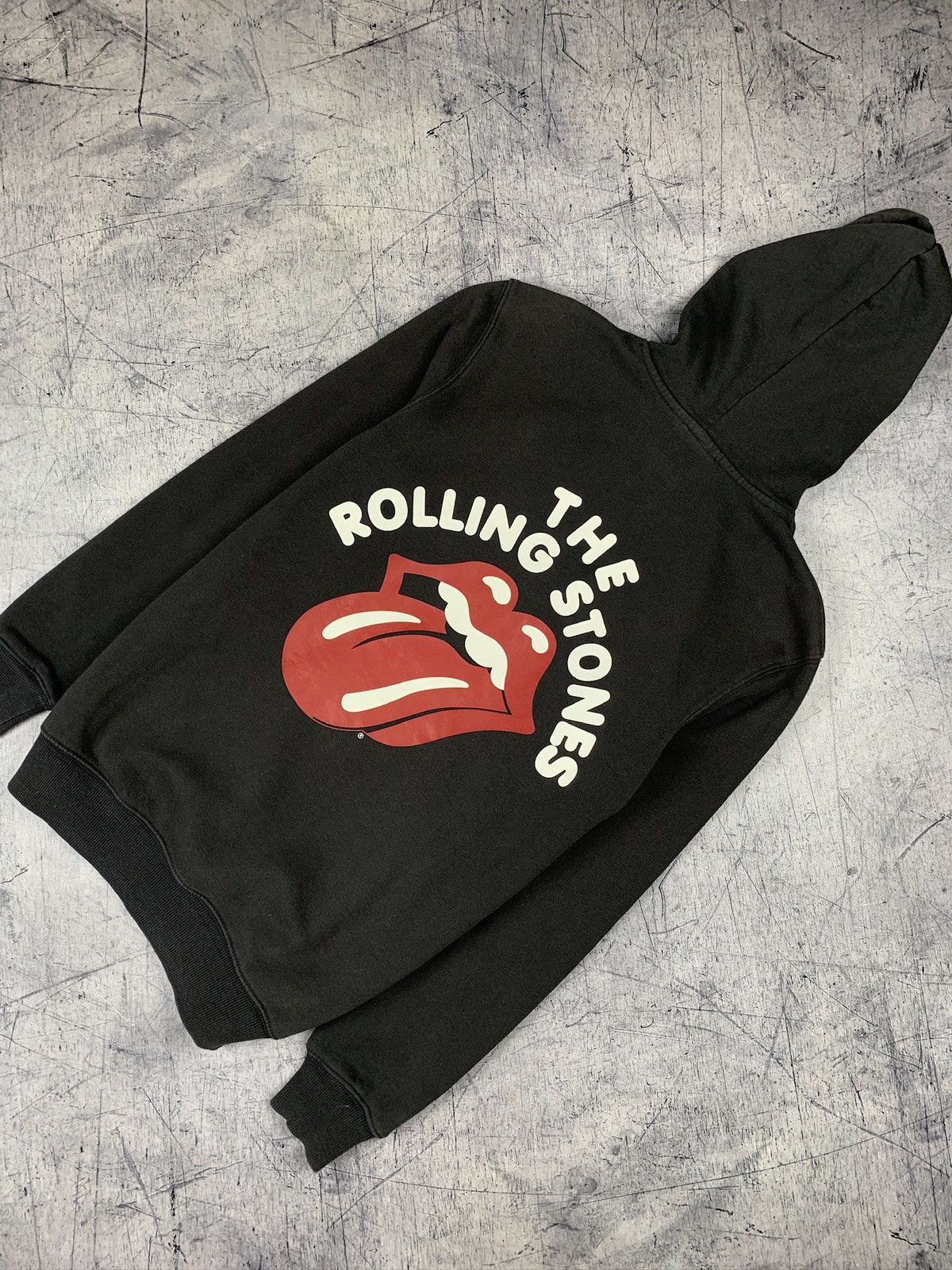 Band Tees Vintage Y2K Rolling Stones Rock Band Hoodie Promo Tour Faded Size US S / EU 44-46 / 1 - 1 Thumbnail