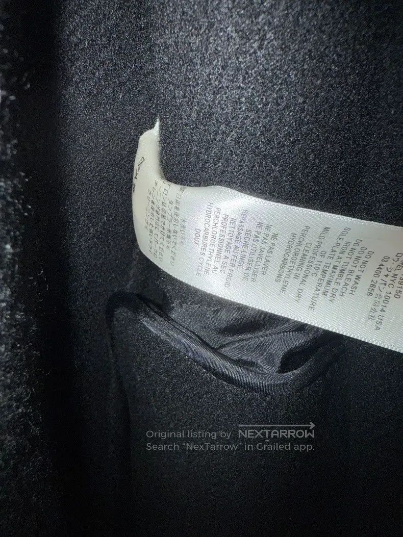 The Row The Row Black coat with large collar Size XS / US 0-2 / IT 36-38 - 7 Thumbnail