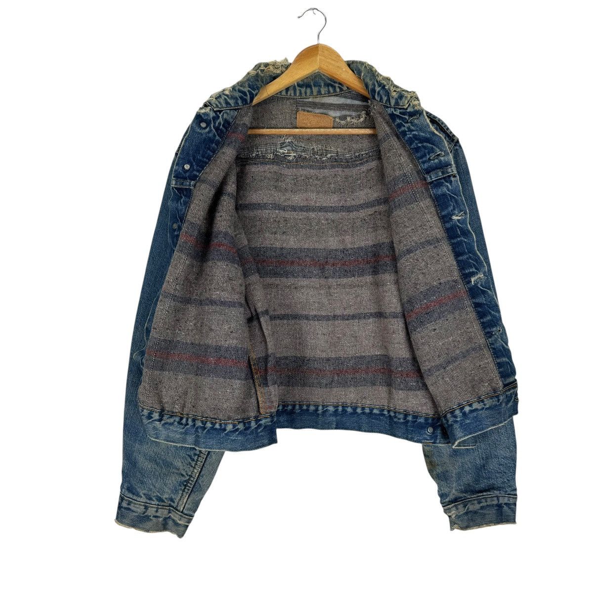Levi's ⚡️60s LEVI’S BIG E TYPE 3 TRUCKER DENIM JEANS JACKET Size US L / EU 52-54 / 3 - 19 Thumbnail