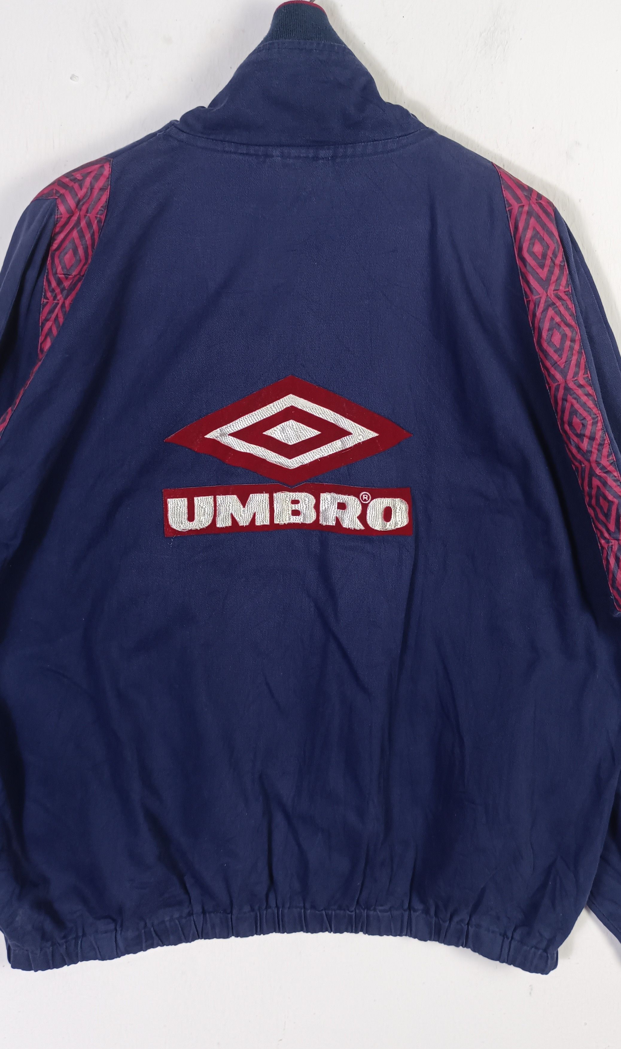 Umbro Vintage 90s🔥 UMBRO Football Pro Training Hafl Zipper Size US XXL / EU 58 / 5 - 8 Thumbnail