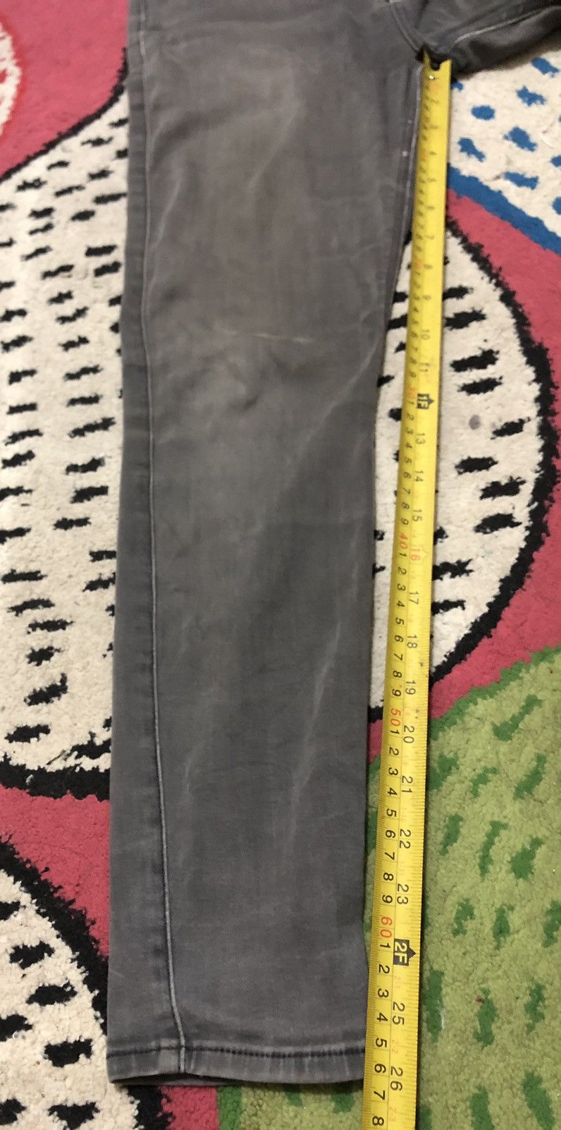 7 For All Mankind 7 For All Mankind high waist ankle skinny Stretch Denim Size US 31 - 12 Thumbnail