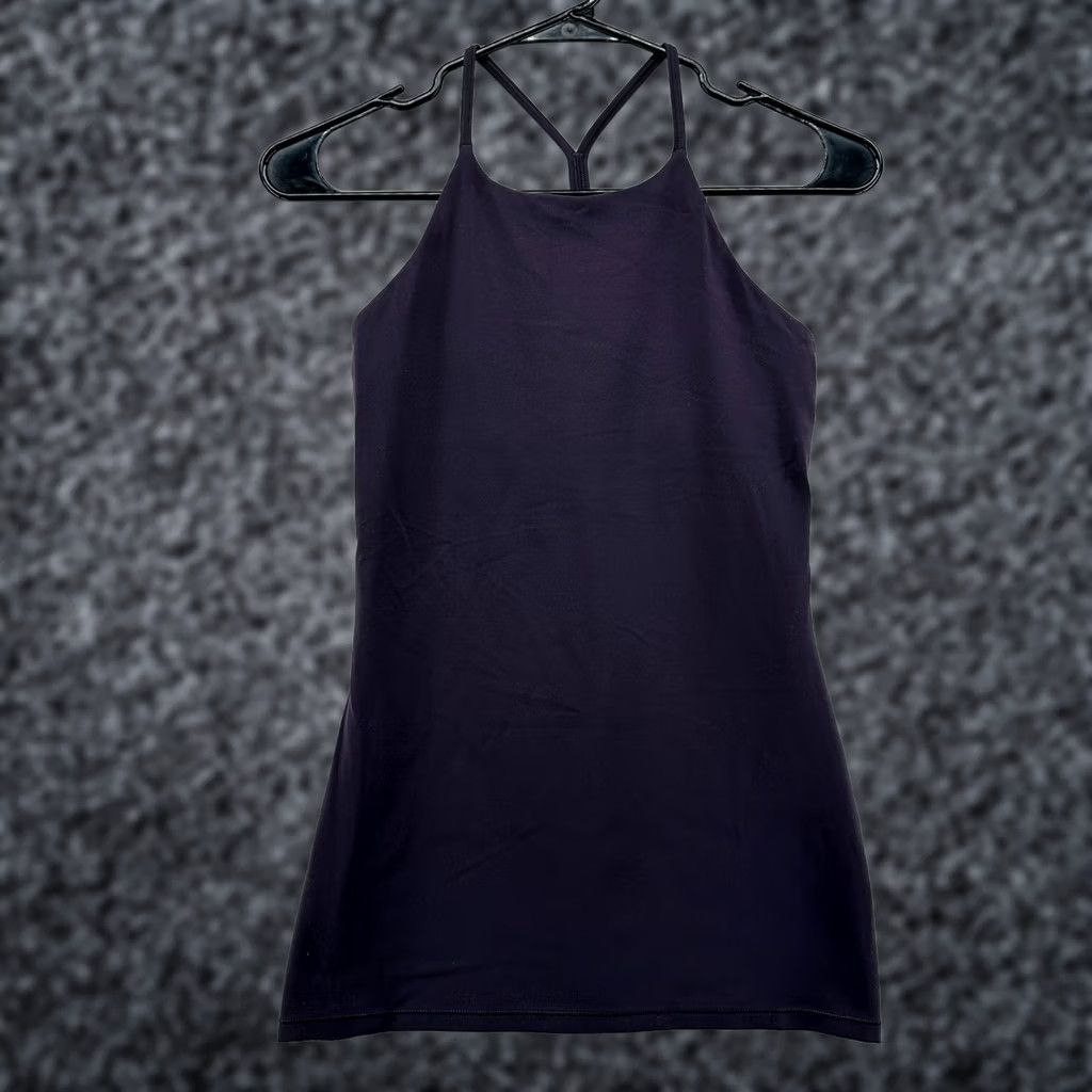 Lululemon Lululemon Camisole Tank Top Purple Women's 4 Sun Setter Light Support Pullover Shirt Tank RFID Size S / US 4 / IT 40 - 1 Thumbnail