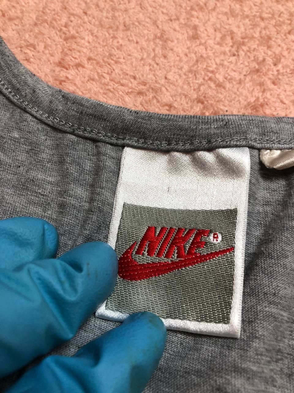 Nike Vintage 90's Nike Tank Top Gray Tag Basketball Gym TOP Size US S / EU 44-46 / 1 - 2 Thumbnail