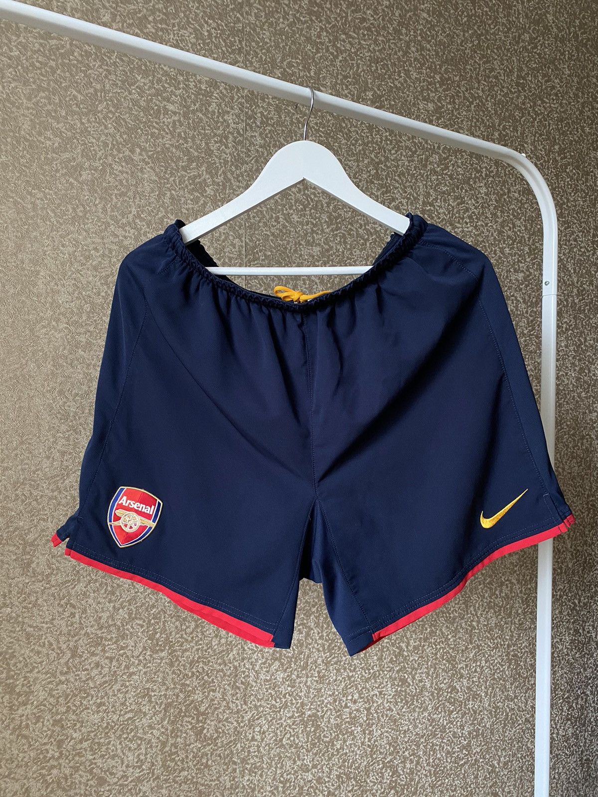Vintage Nike Arsenal London 2008 2009 Away Shorts Football Soccer Size US 32 / EU 48 - 1 Thumbnail