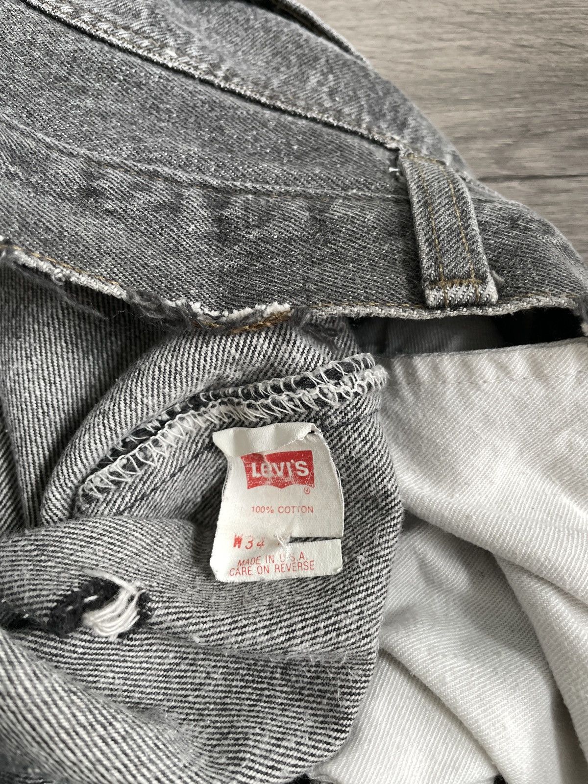 Levi's × Levi's Vintage Clothing × Vintage Vintage USA Levi’s 501 “Straight Leg” Denim Pants (Sz.34) Size US 34 / EU 50 - 7 Thumbnail