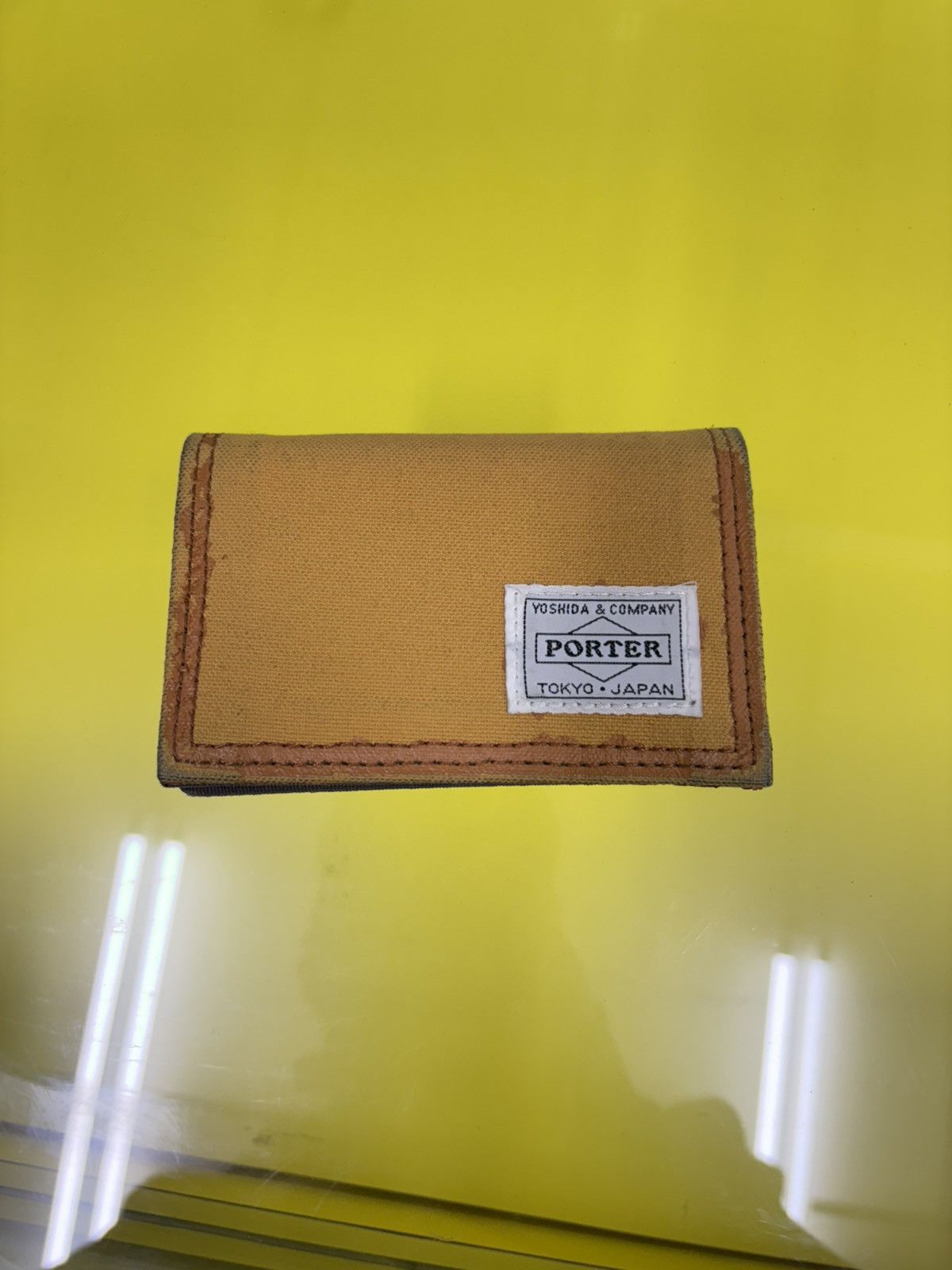 Porter × Stussy Stussy Porter Yoshida Zip Logo Wallet Card
