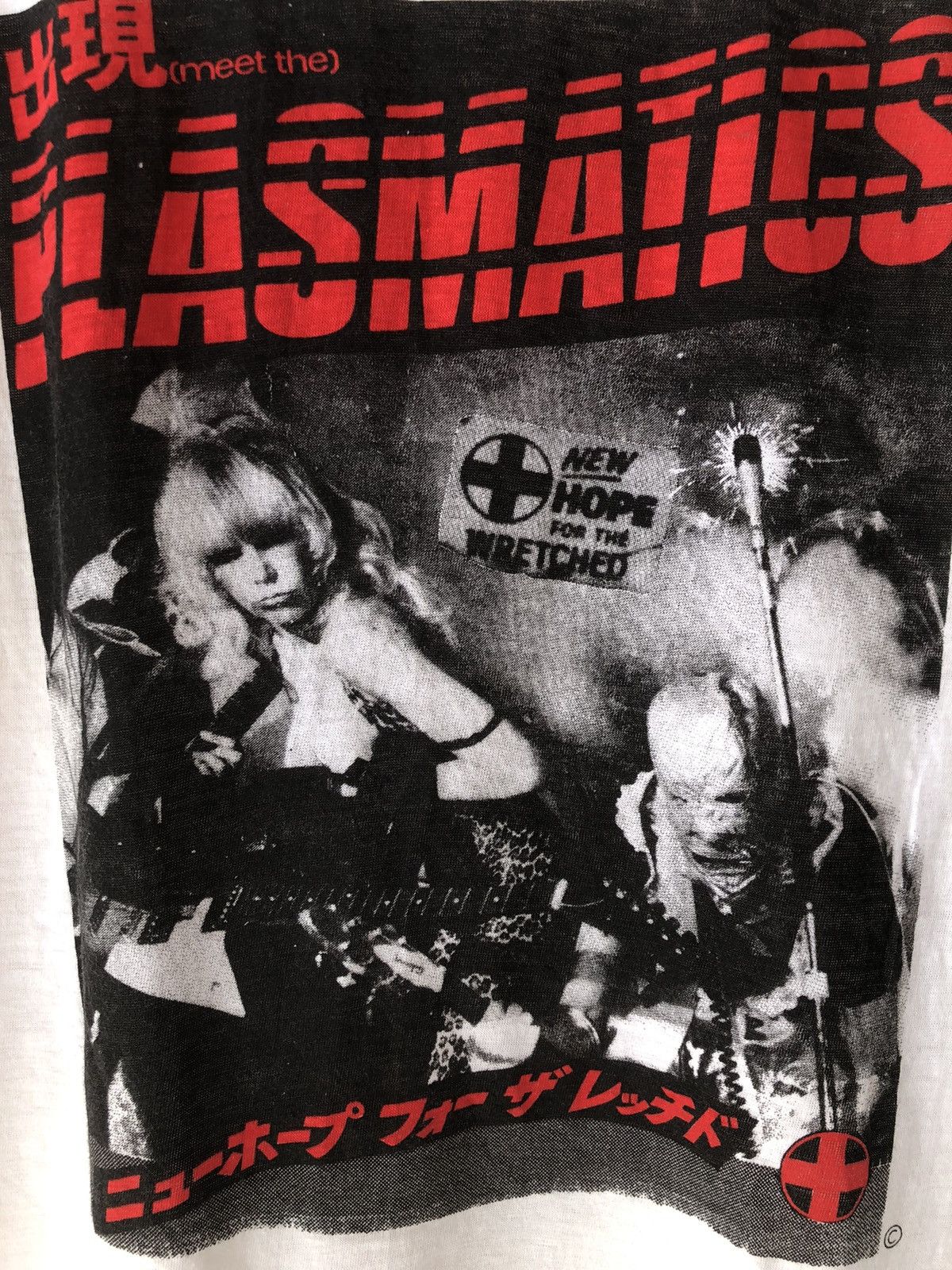 Band Tees × Vintage Vintage 80📍PLASMATICS Band Promo Tee Size US M / EU 48-50 / 2 - 4 Thumbnail