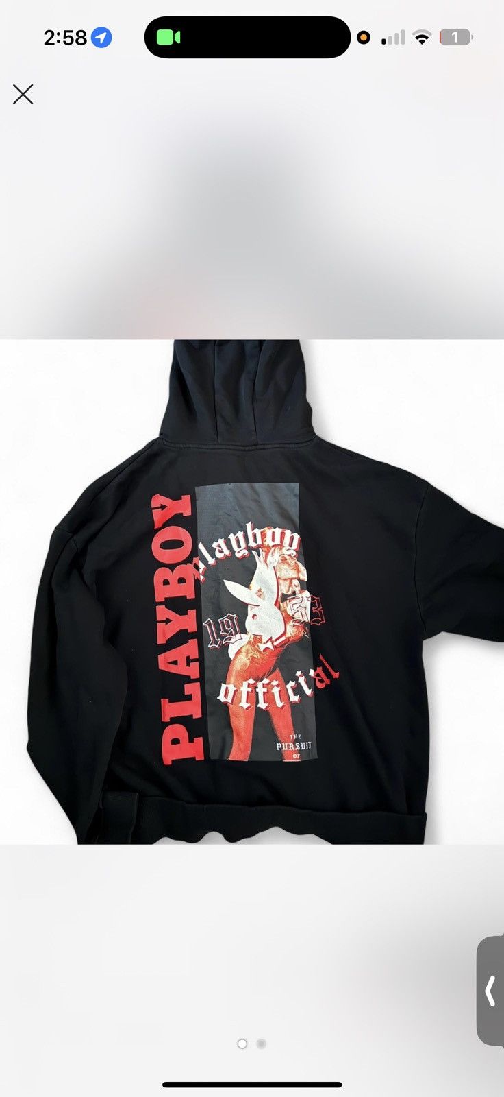 Playboy Vintage playboy hoodie Size US M / EU 48-50 / 2 - 1 Thumbnail