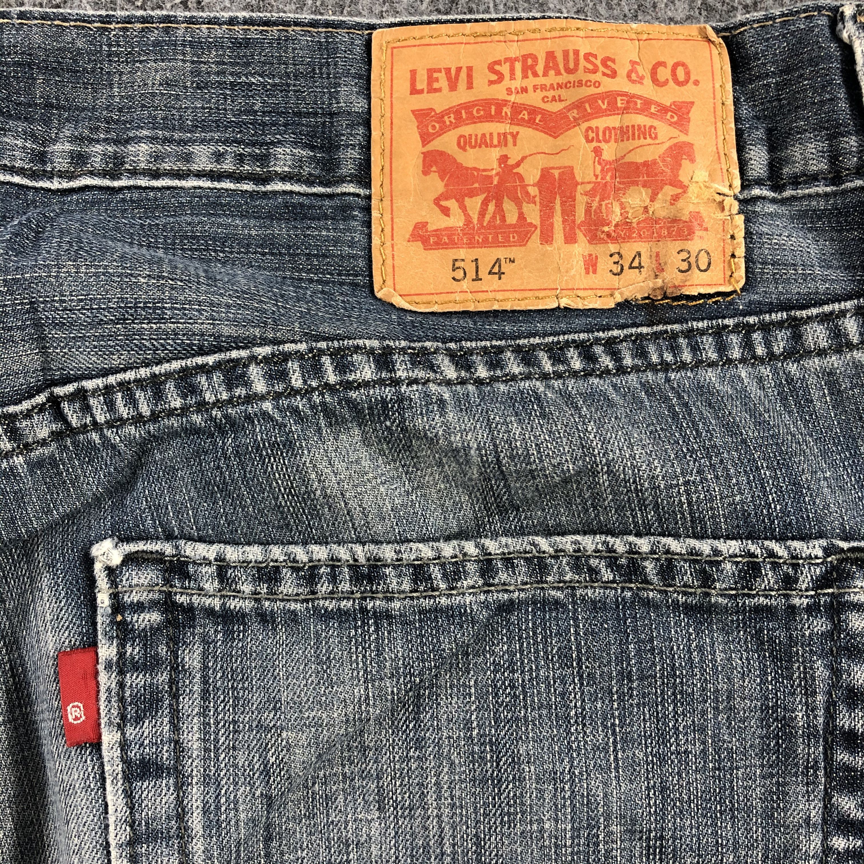 Levi's Vintage Levis 514 Earth Tone Jeans-J1533 Size US 36 / EU 52 - 5 Thumbnail