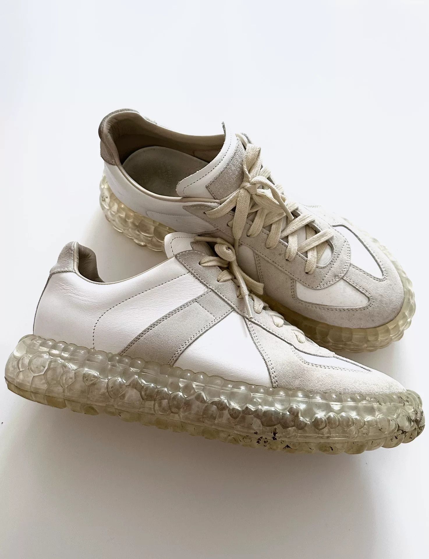 Maison Margiela Maison Margiela Limited Transparent Cushion Sneakers Size US 9 / EU 42 - 1 Thumbnail