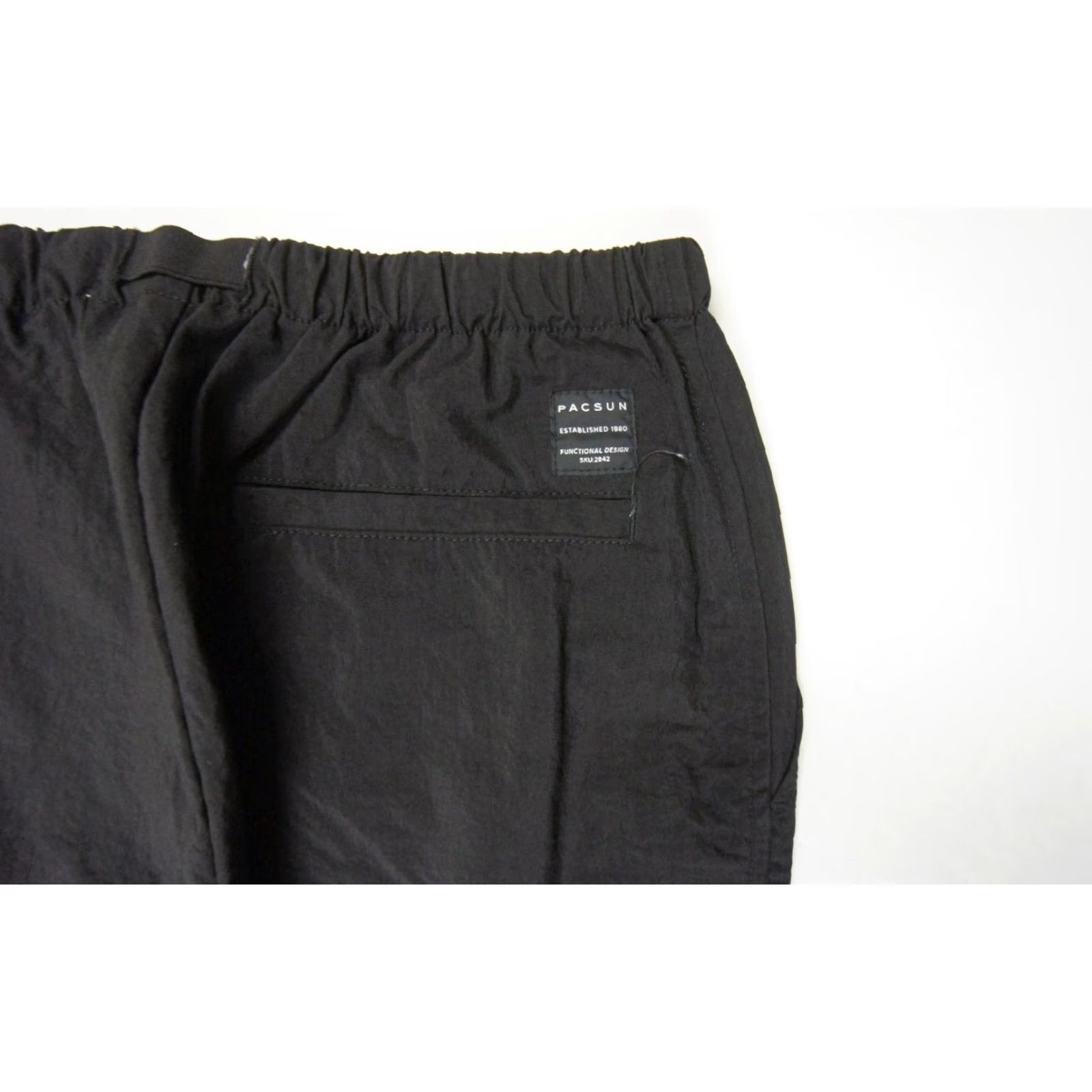 Pacsun Pacsun Cargo Pants Mens Small Black Nylon Utility Workwear 5-Pocket Outdoor Size US 29 - 5 Thumbnail