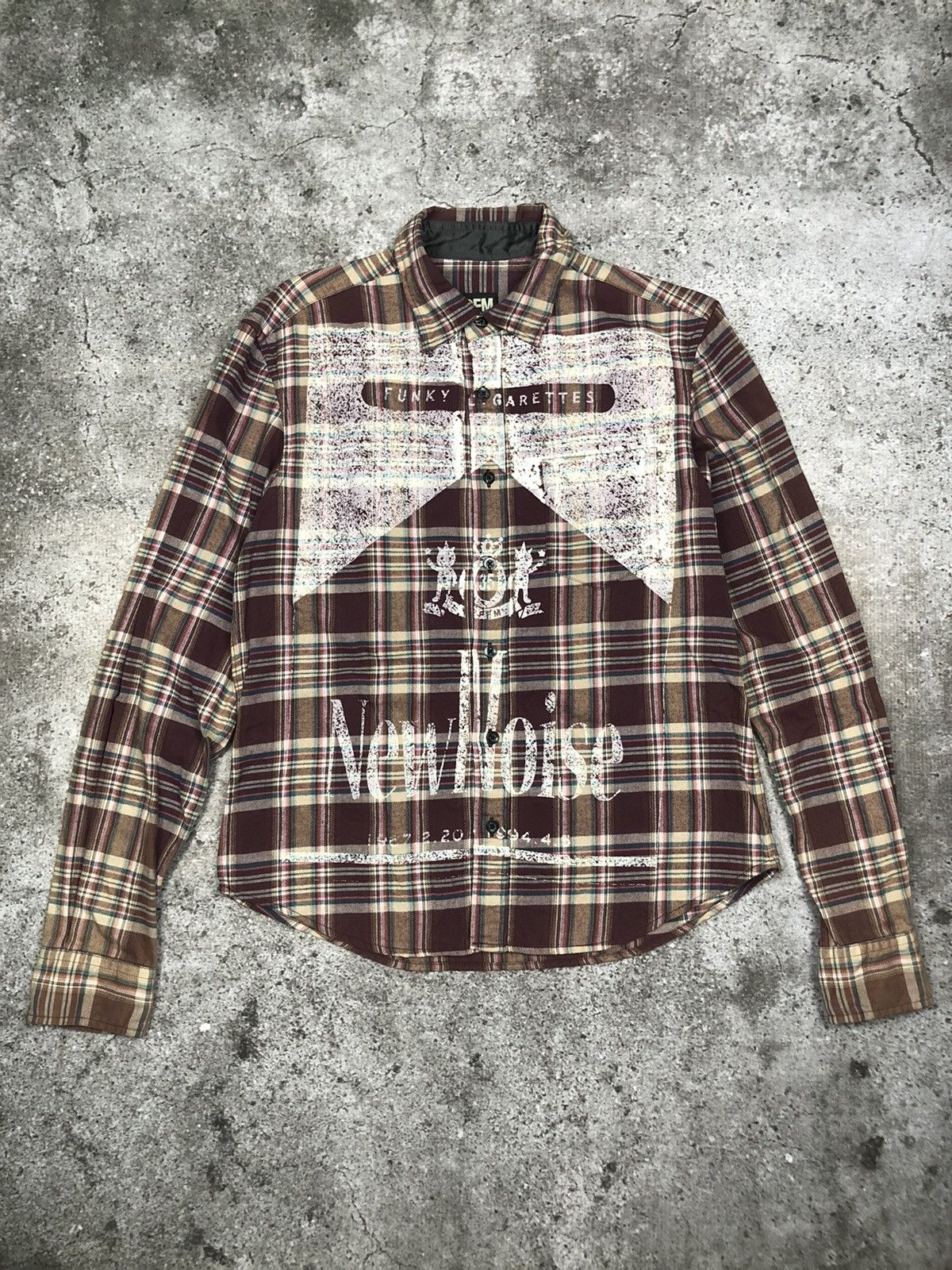 20471120 × Beauty Beast × PPFM PPFM Funky Garettes New Noise Flannel Size US M / EU 48-50 / 2 - 1 Thumbnail