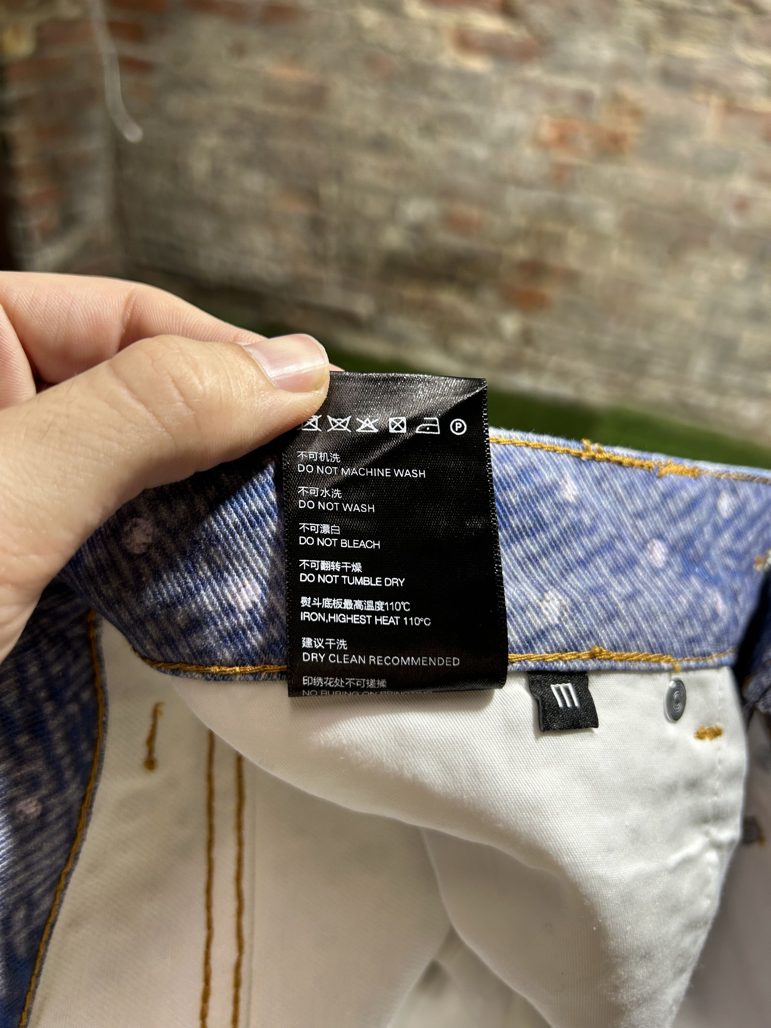 Birth of Royal Child Birth of a Royal Child Diamond Boro-Jeans Size US 32 / EU 48 - 6 Thumbnail