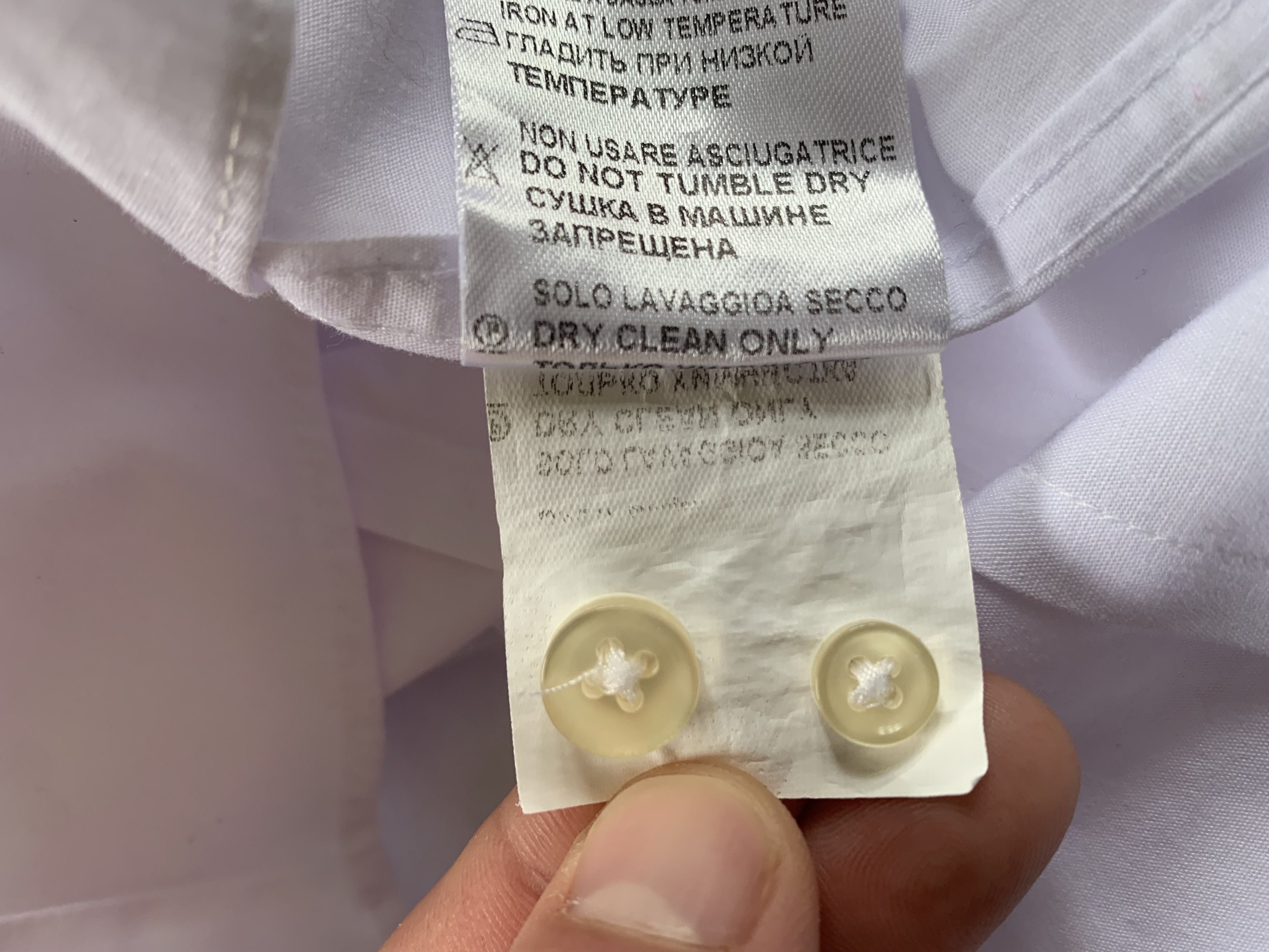 Other Bottega White Cotton Shirt Size US L / EU 52-54 / 3 - 8 Thumbnail