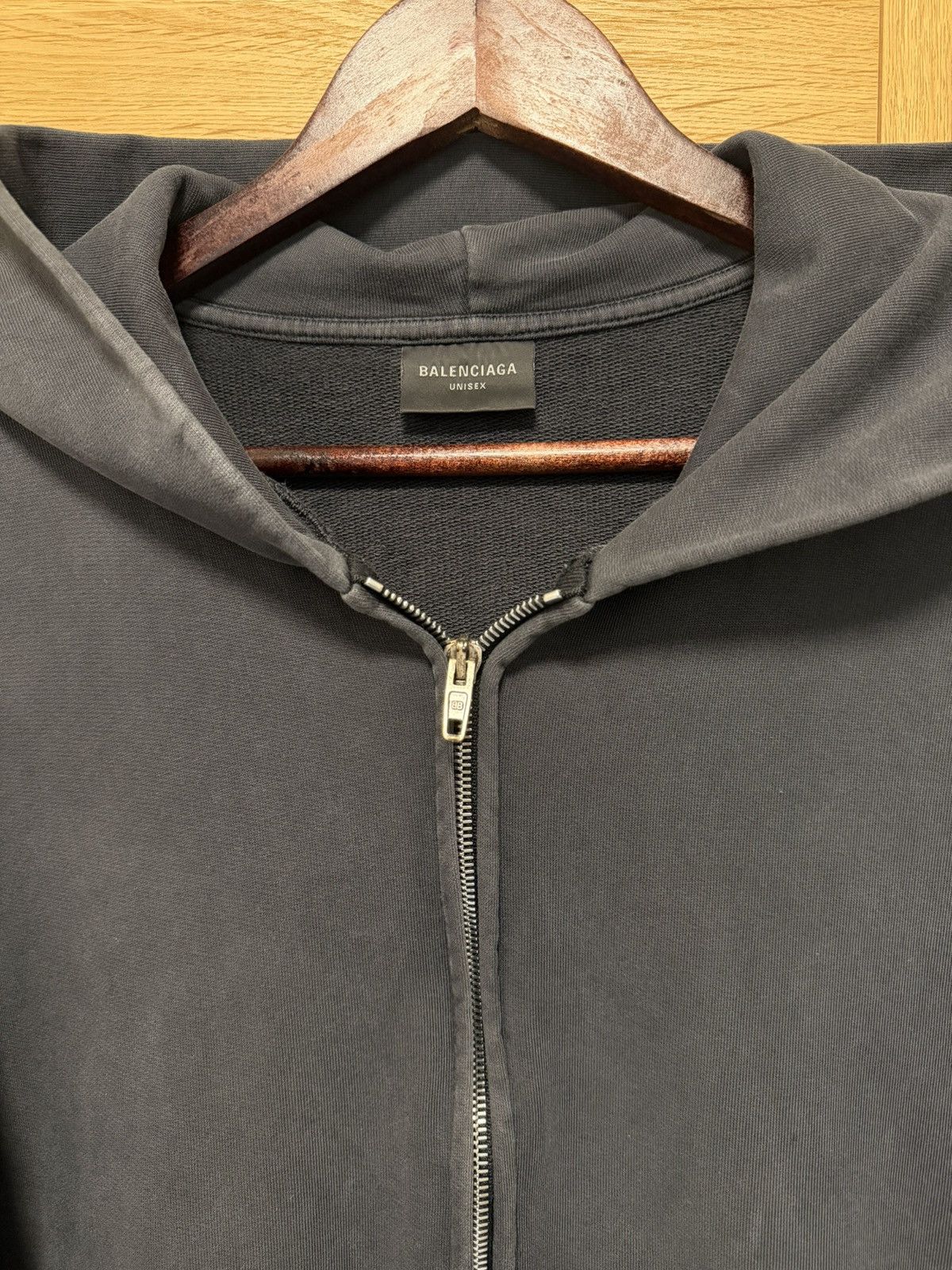Balenciaga Balenciaga Offshore Zip Hoodie Size US M / EU 48-50 / 2 - 4 Thumbnail
