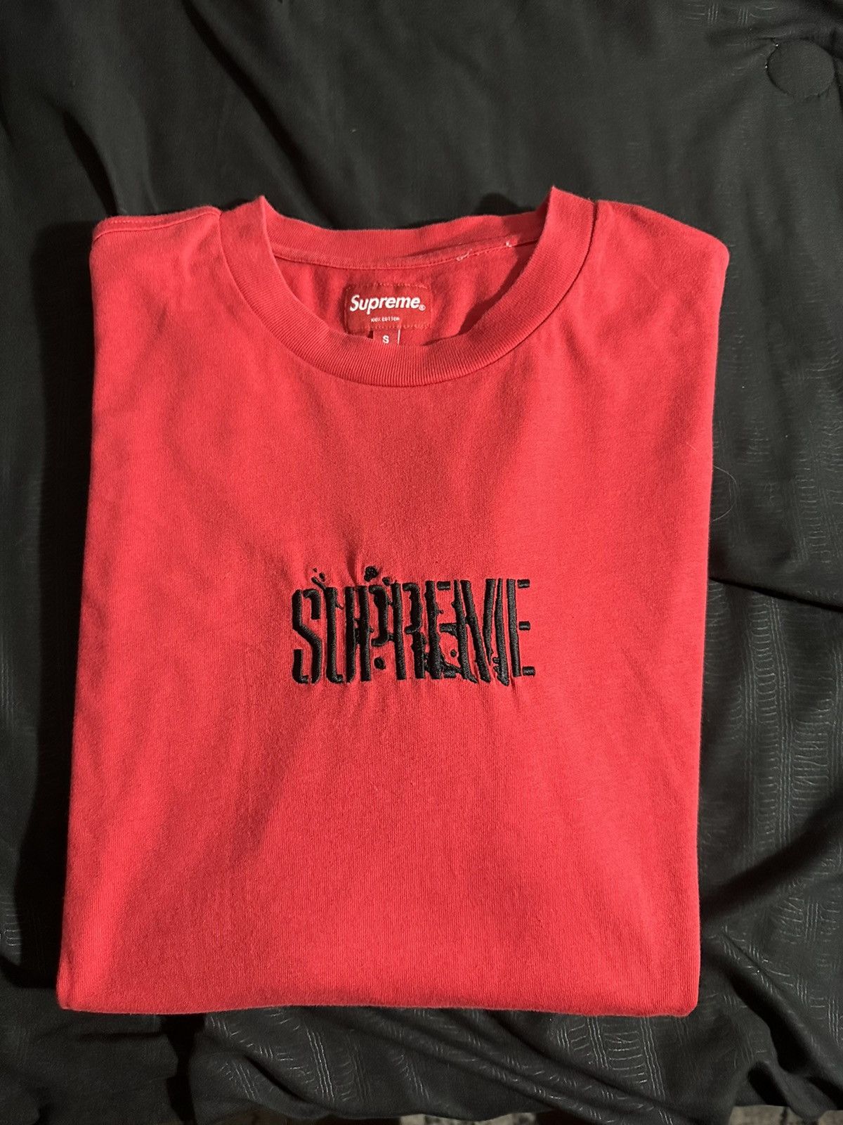 Supreme Supreme splatter tee Size US S / EU 44-46 / 1 - 1 Thumbnail