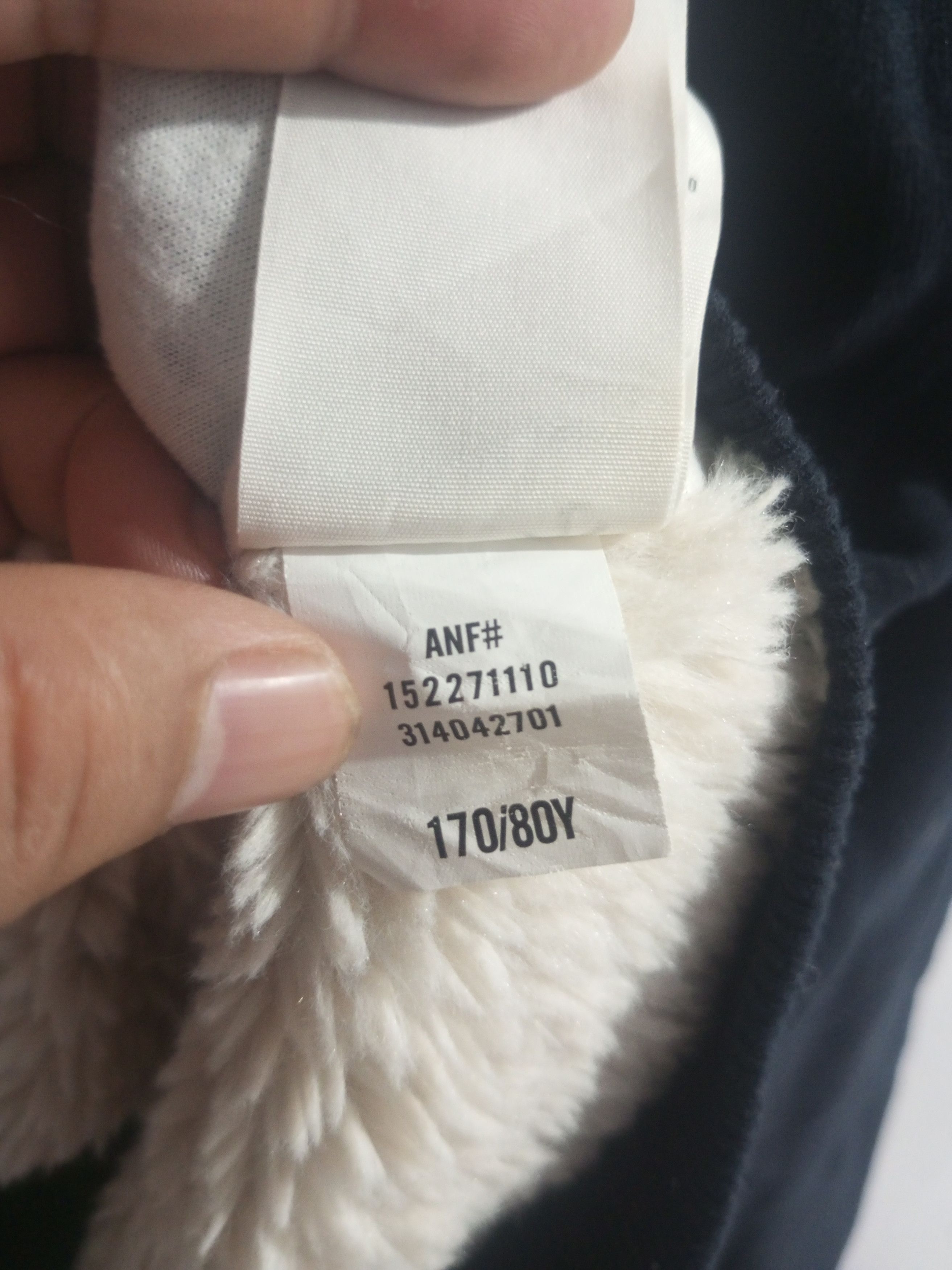 Abercrombie & Fitch Vintage abercrombie & Fitch sherpha fur hoodie Size US XS / EU 42 / 0 - 9 Thumbnail