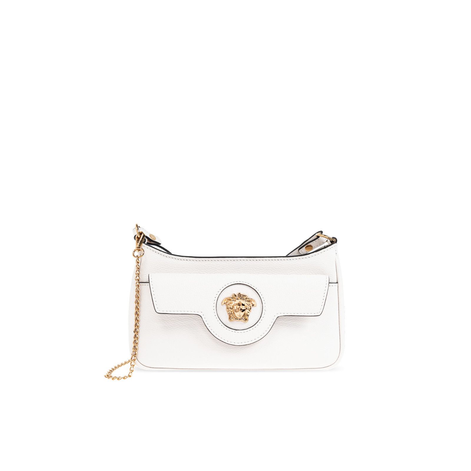 Versace VERSACE White Leather Shoulder Bag New & Authentic Size ONE SIZE - 5 Thumbnail