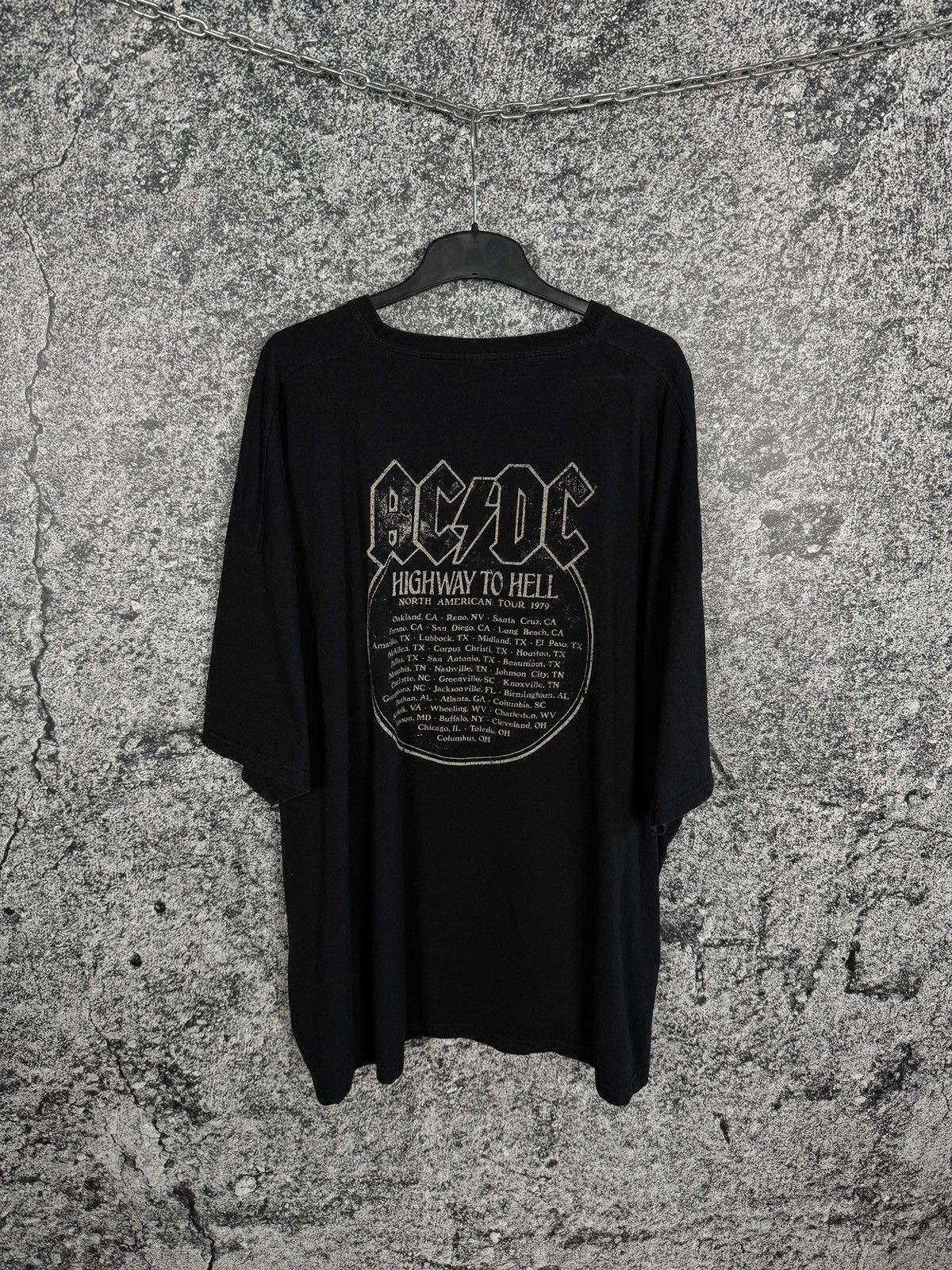 AC/DC AC/DC Highway To Hell North America Tour 1979 Rock Tee 5XL Size US XXL / EU 58 / 5 - 12 Thumbnail