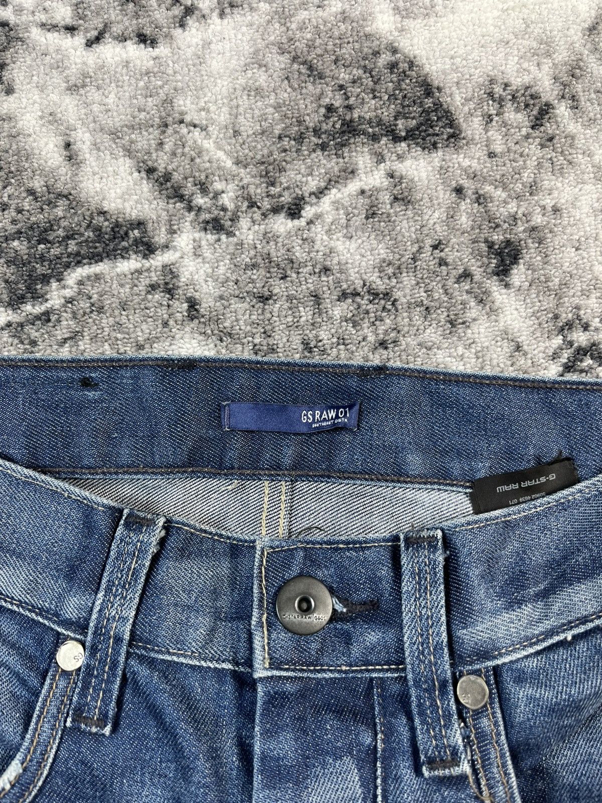 G-Star G-Star Raw Jeans 28x30 Faded Distressed Denim Size US 28 / EU 44 - 7 Thumbnail