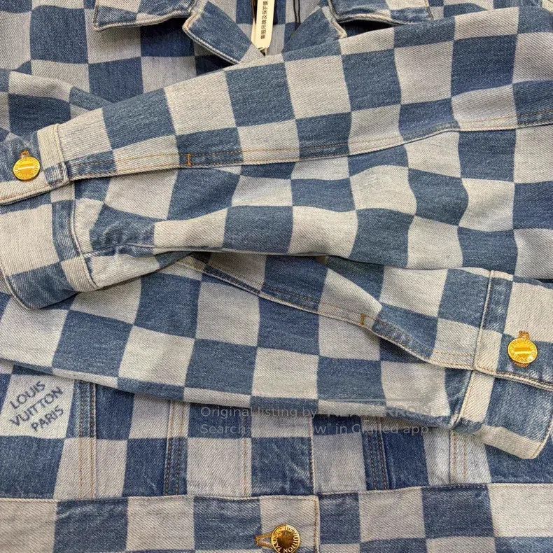Louis Vuitton Louis Vuitton 24SS Checker Denim Jacket Size XS / US 0-2 / IT 36-38 - 6 Thumbnail