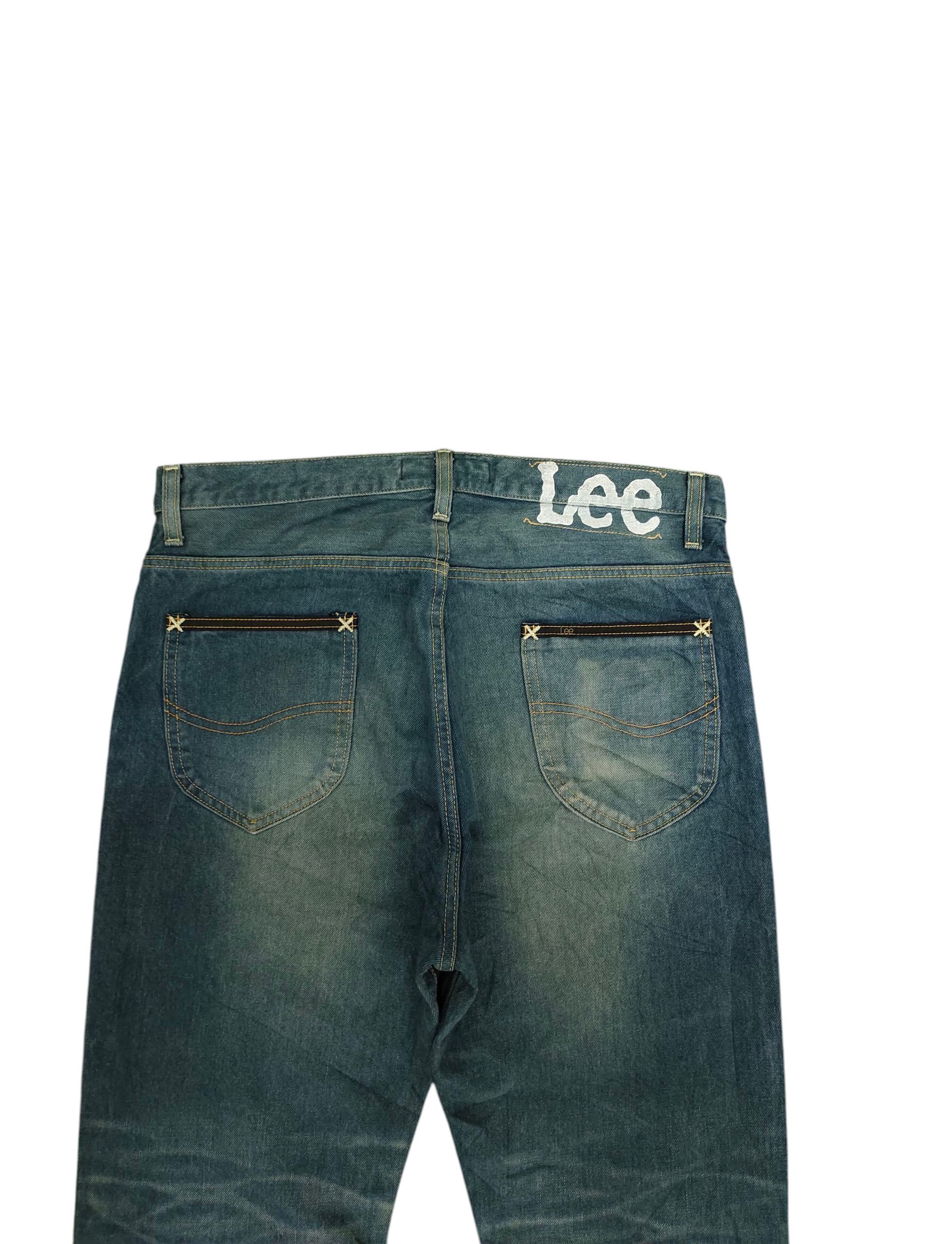 Undercover Lee X Men Melrose Japan Clawmark Faded Denim Jeans Size US 36 / EU 52 - 8 Thumbnail