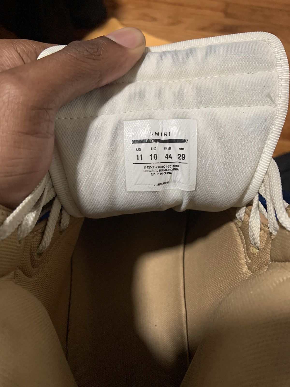 Amiri Amiri Men's Skel Top High Sneakers Size US 11 / EU 44 - 5 Thumbnail