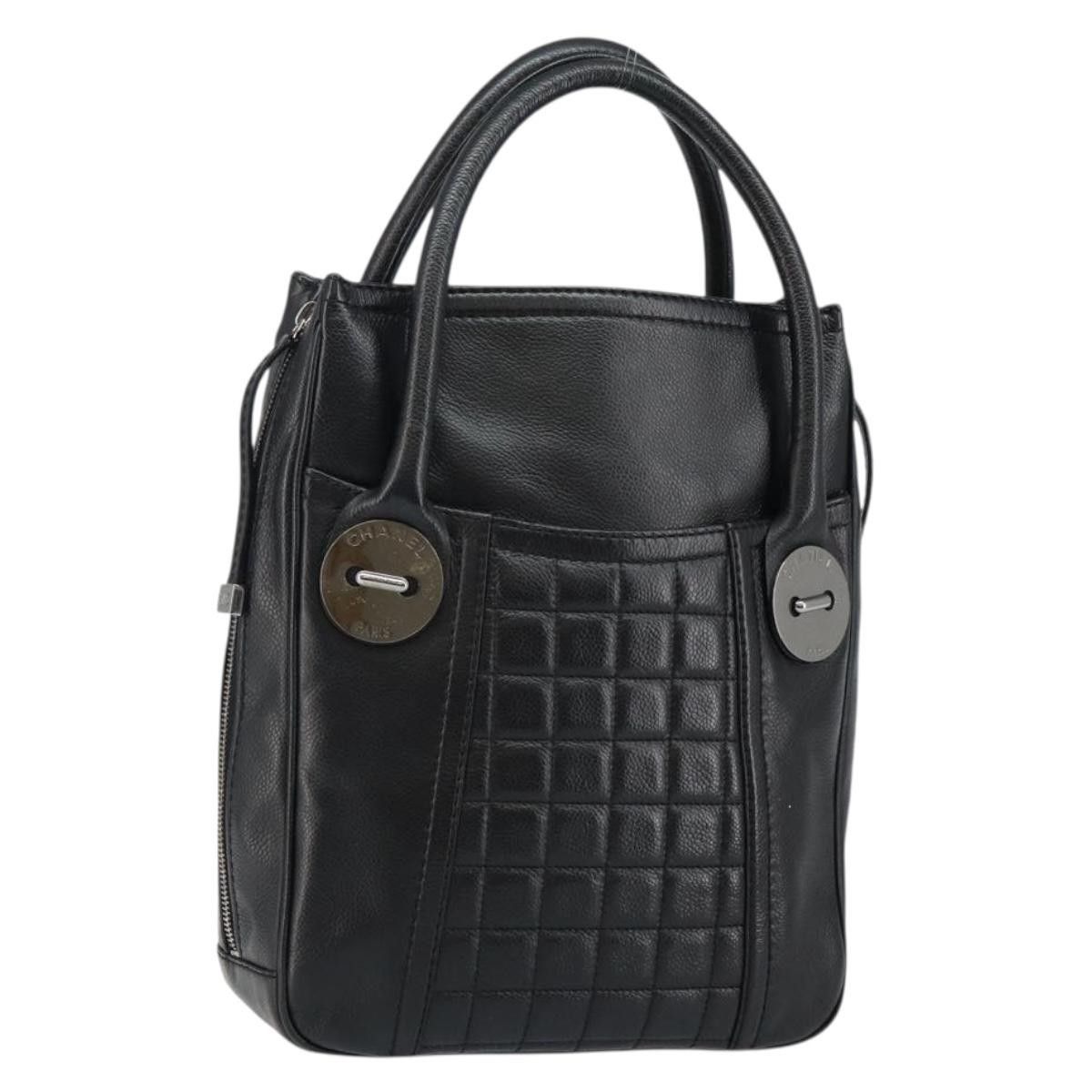Chanel Chanel Vintage Button Tote Quilted Caviar Size ONE SIZE - 1 Thumbnail