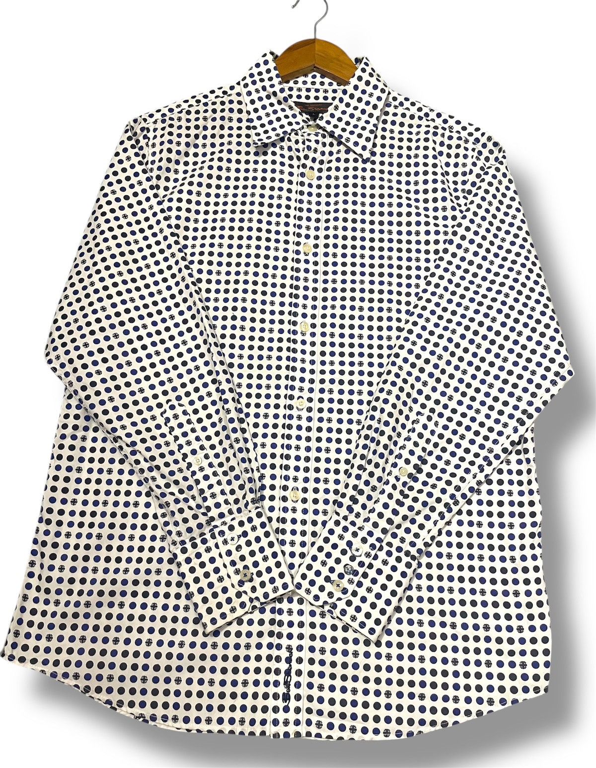 Ben Sherman × Japanese Brand Ben Sherman Full Printed Button ups Size US L / EU 52-54 / 3 - 1 Thumbnail